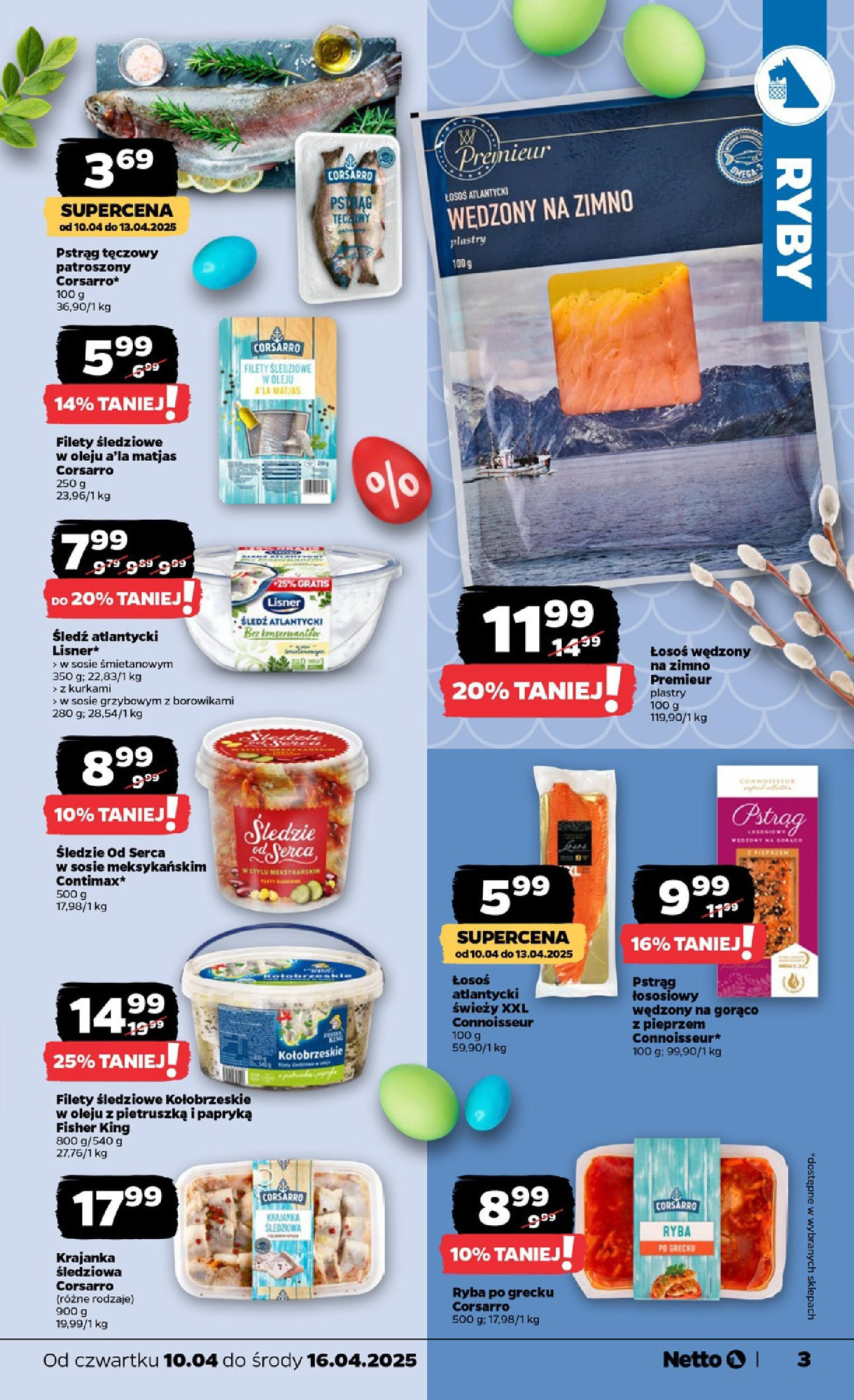 NETTO Gazetka spożywcza ważna  od 10.04.2025 do 16.04.2025 strona 3