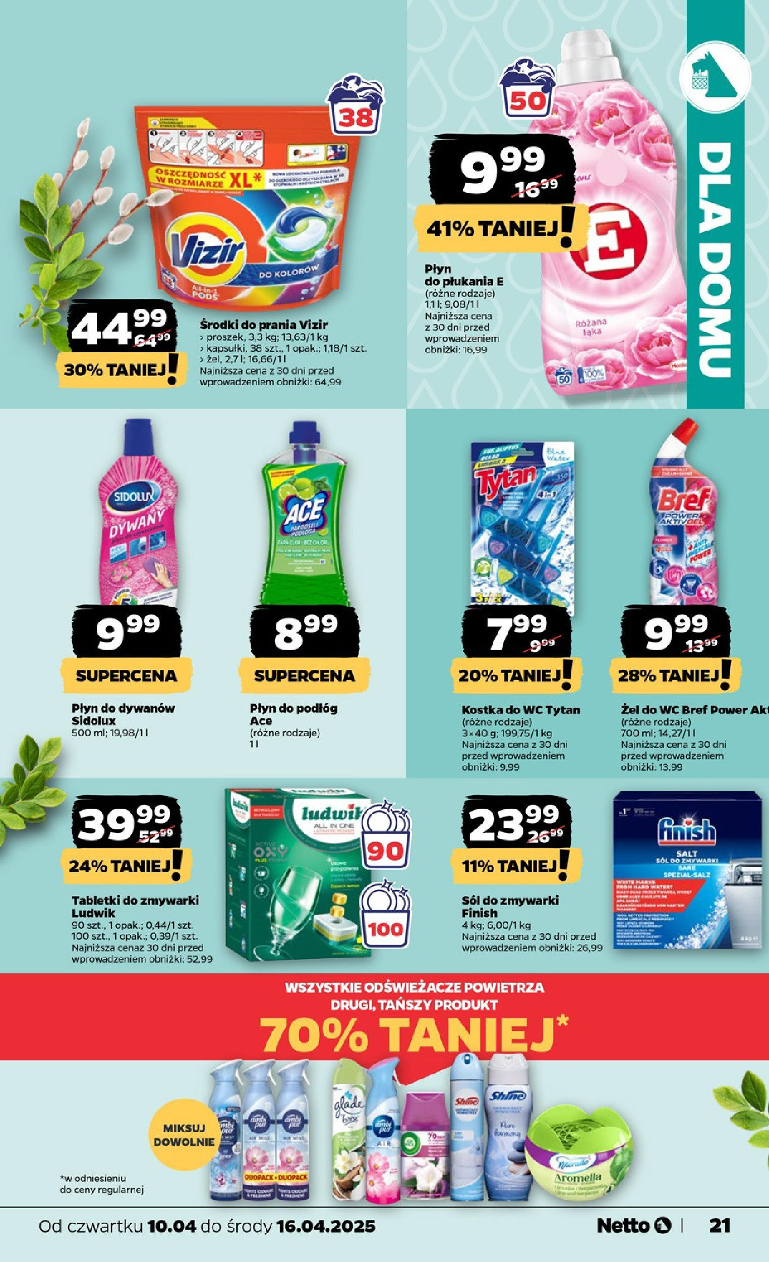 NETTO Gazetka spożywcza ważna  od 10.04.2025 do 16.04.2025 strona 21