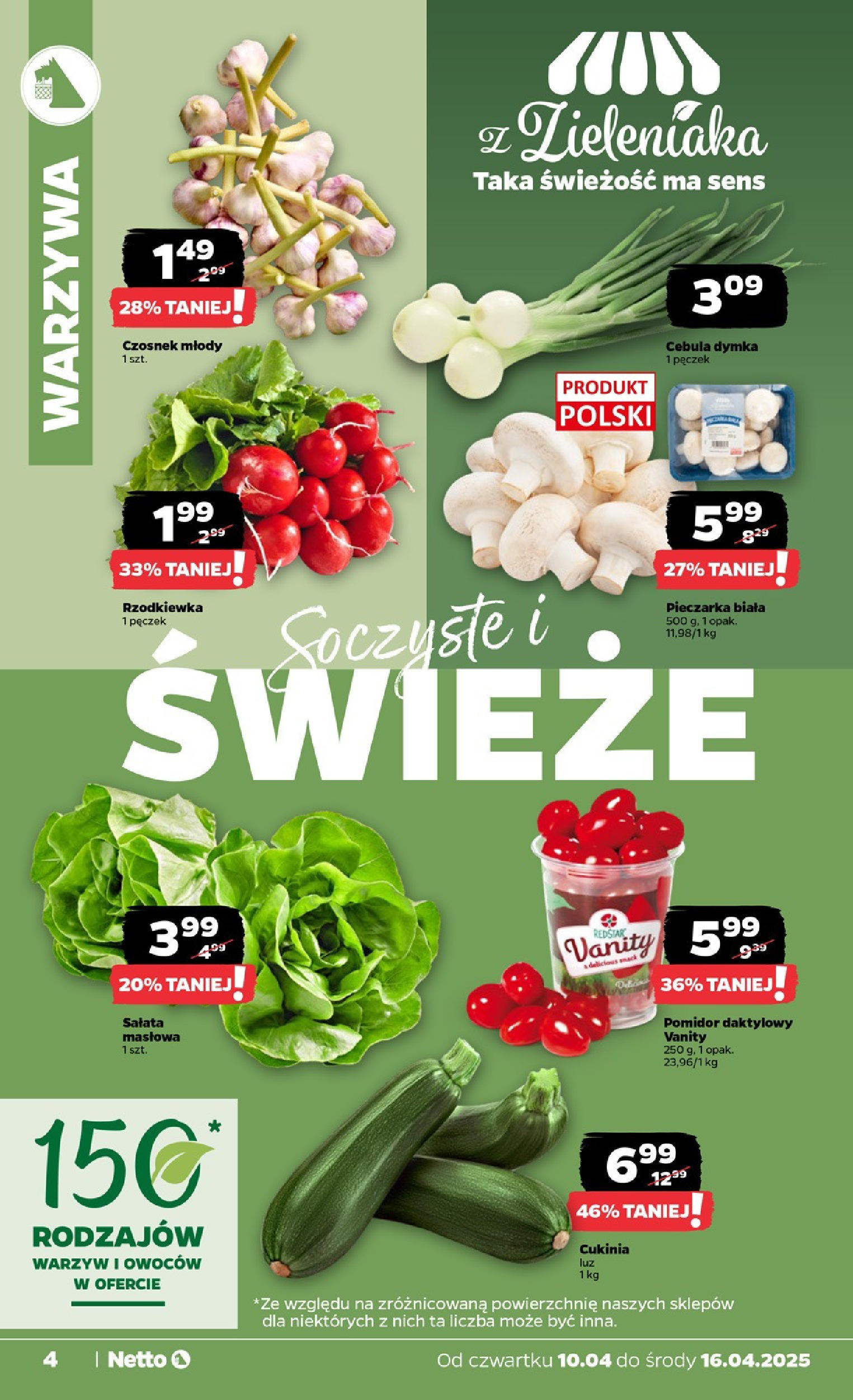 NETTO Gazetka spożywcza ważna  od 10.04.2025 do 16.04.2025 strona 4
