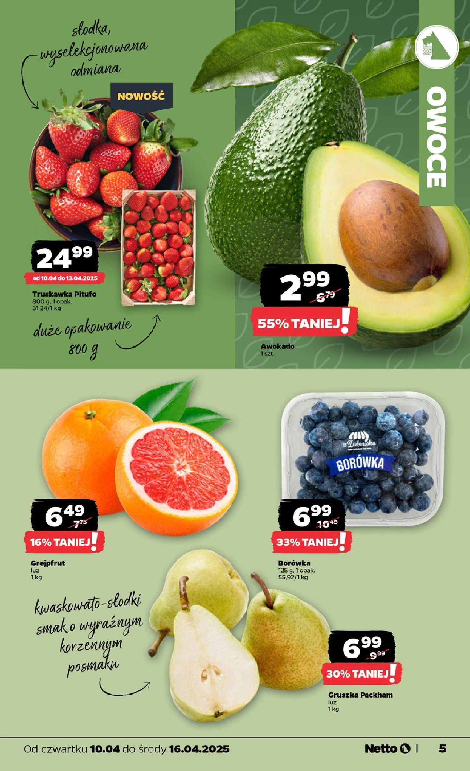 NETTO Gazetka spożywcza ważna  od 10.04.2025 do 16.04.2025 strona 5