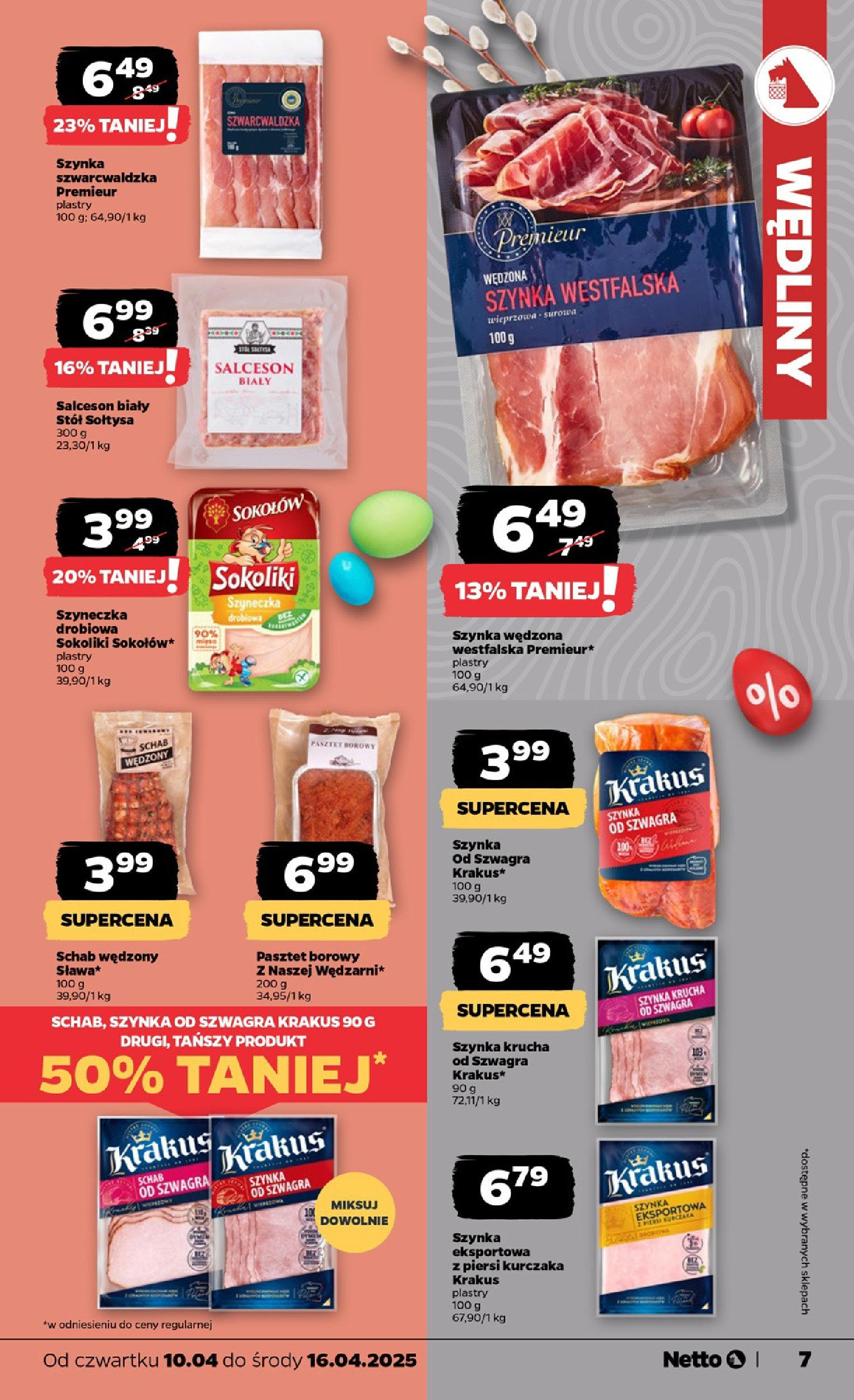 NETTO Gazetka spożywcza ważna  od 10.04.2025 do 16.04.2025 strona 7