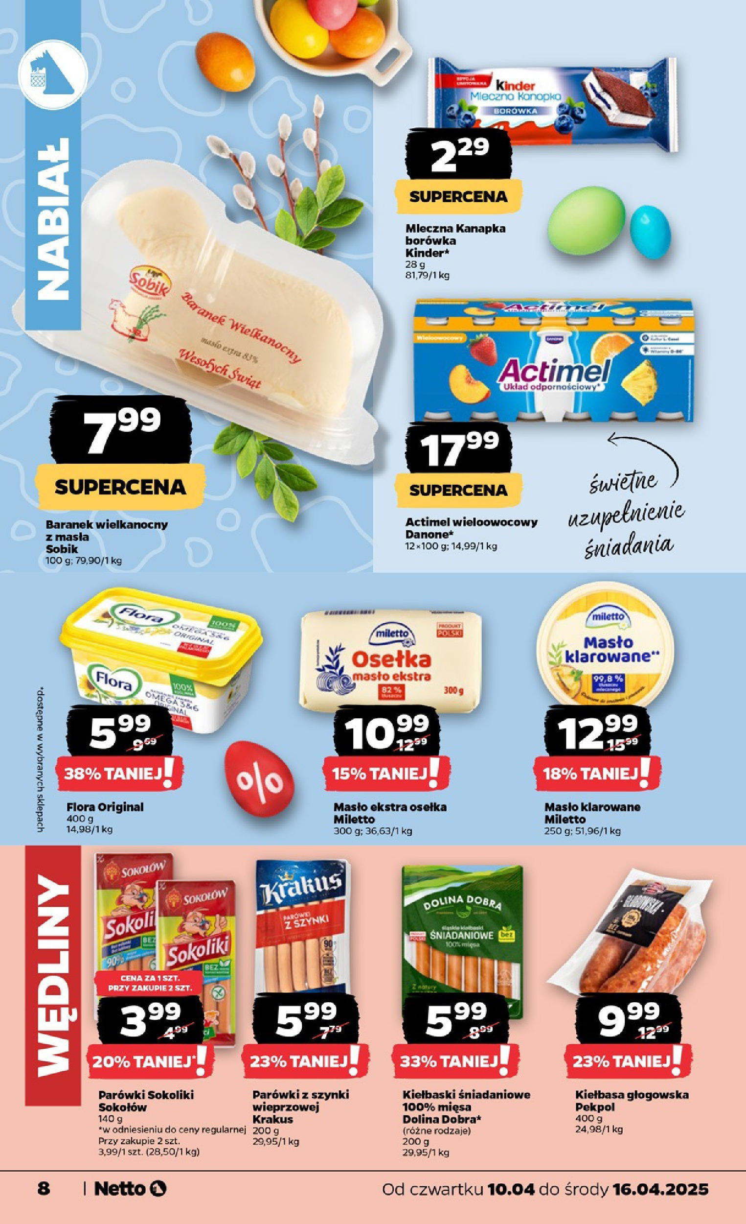 NETTO Gazetka spożywcza ważna  od 10.04.2025 do 16.04.2025 strona 8