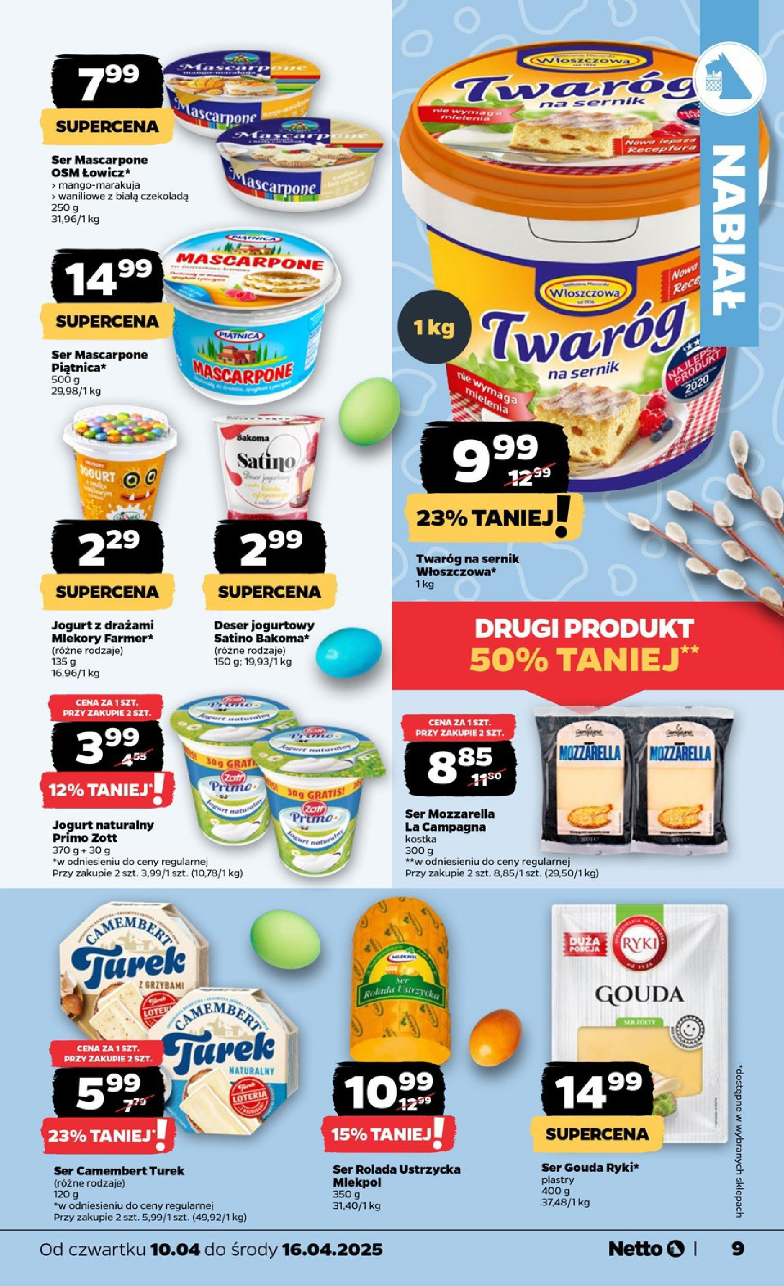 NETTO Gazetka spożywcza ważna  od 10.04.2025 do 16.04.2025 strona 9