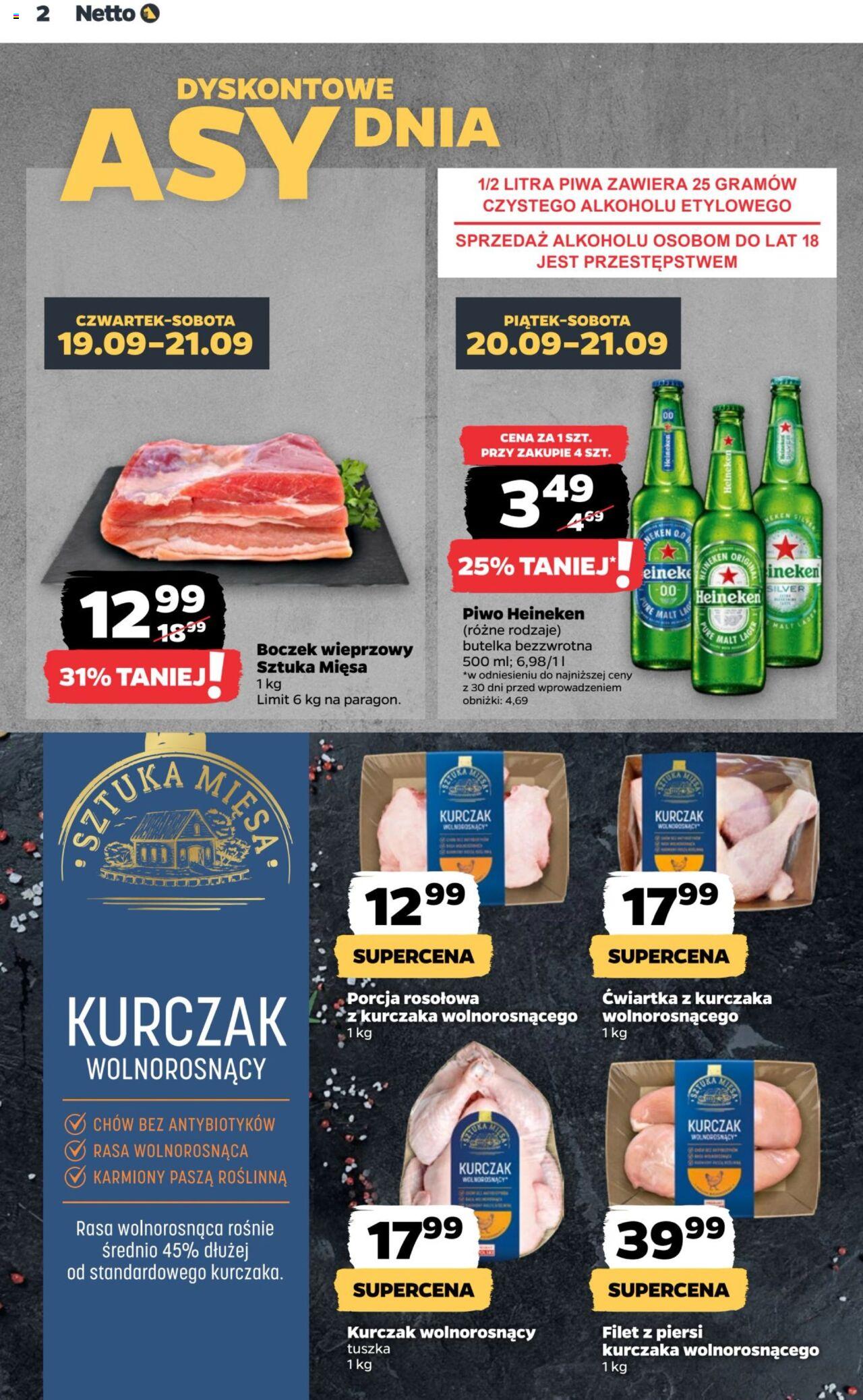 NETTO Gazetka spożywcza ważna od 19.09.2024 do 25.09.2024 strona 2