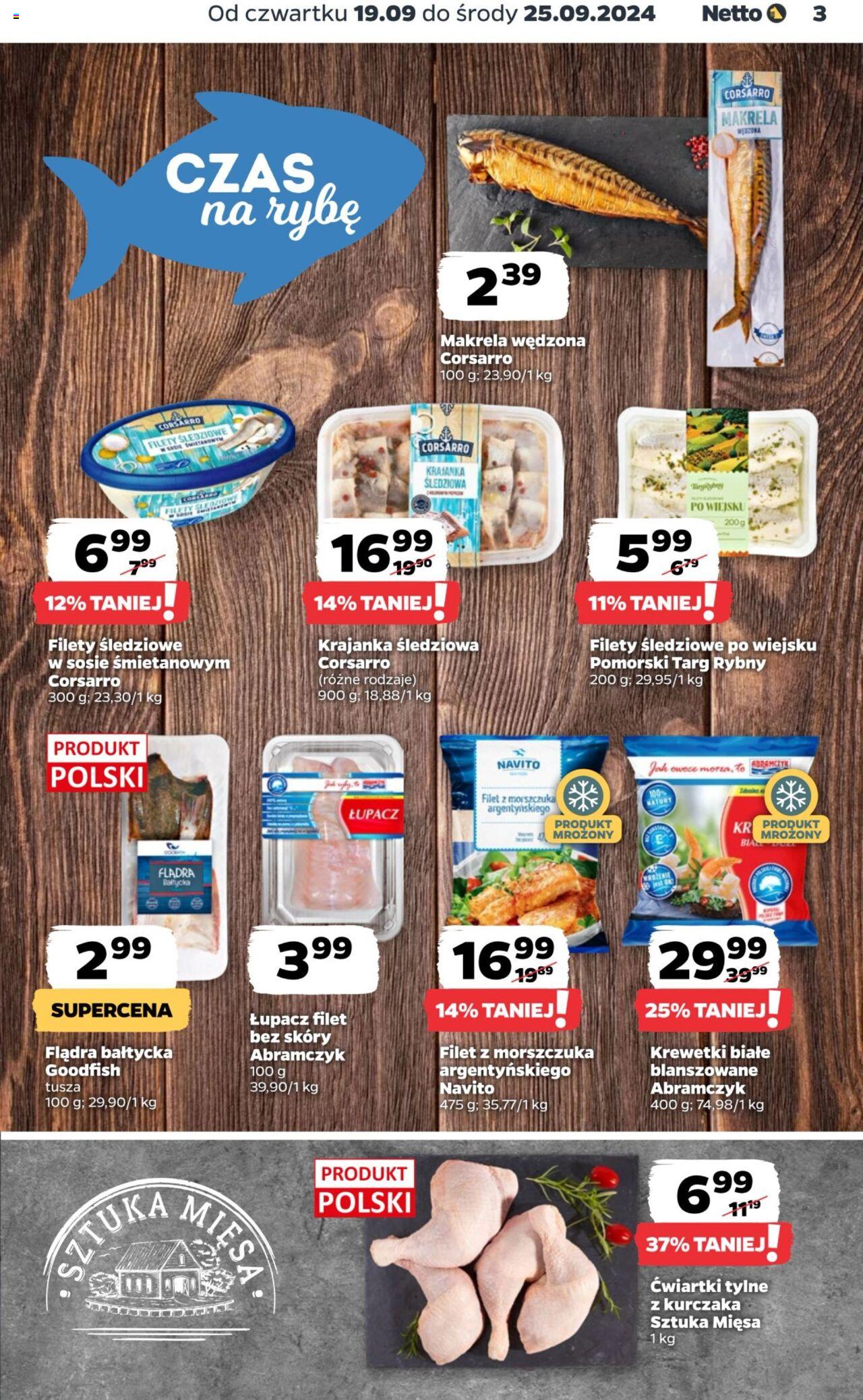 NETTO Gazetka spożywcza ważna od 19.09.2024 do 25.09.2024 strona 3