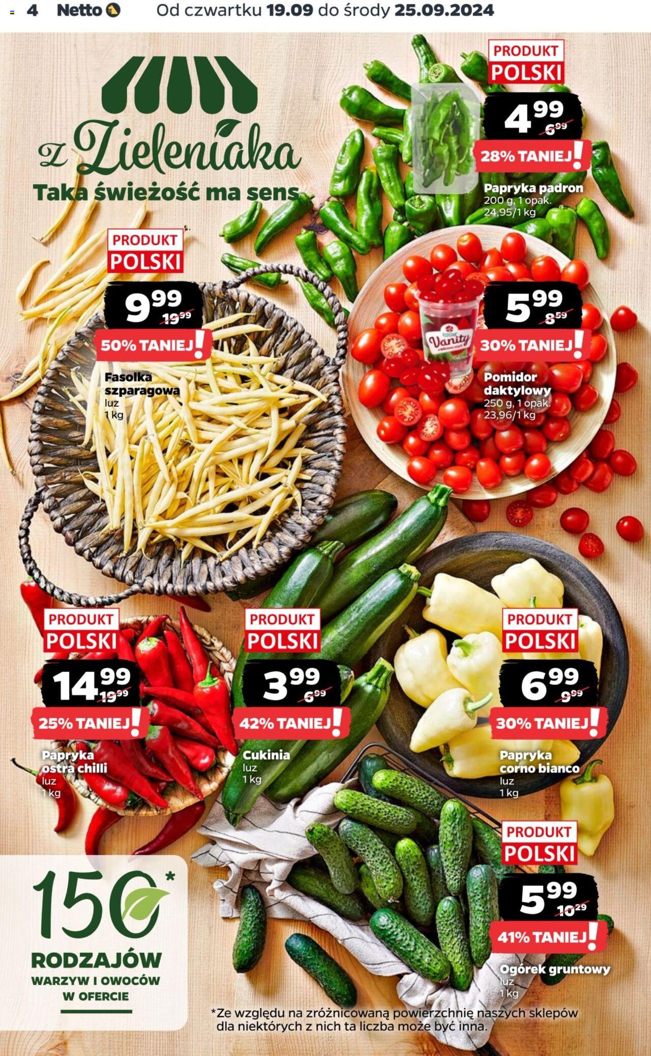 NETTO Gazetka spożywcza ważna od 19.09.2024 do 25.09.2024 strona 4