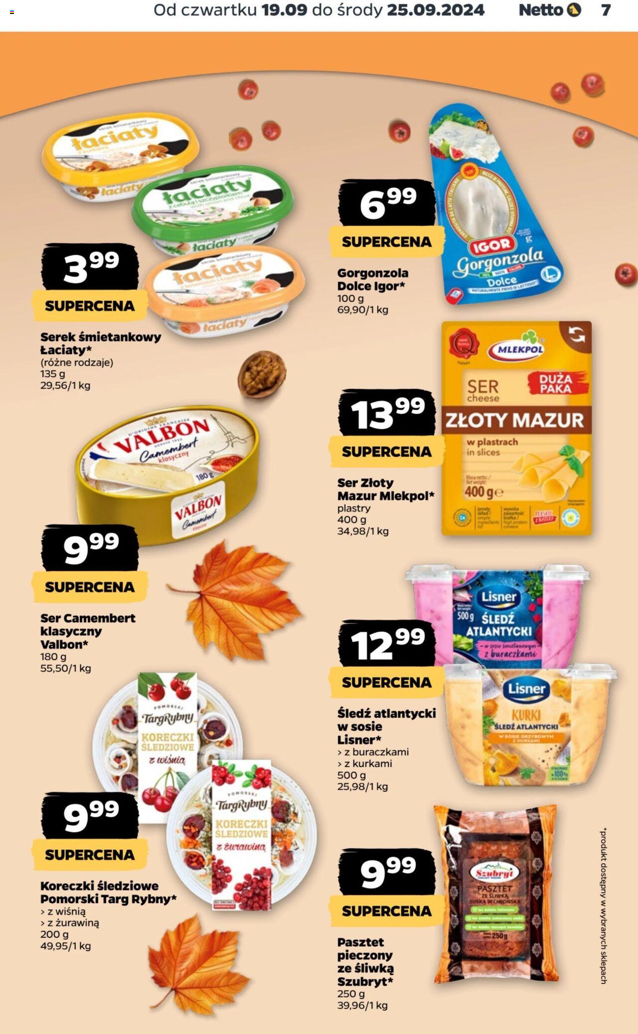 NETTO Gazetka spożywcza ważna od 19.09.2024 do 25.09.2024 strona 7