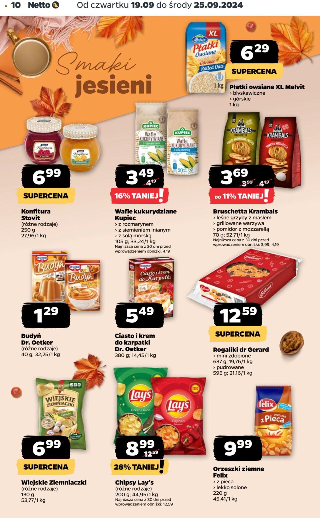 NETTO Gazetka spożywcza ważna od 19.09.2024 do 25.09.2024 strona 10
