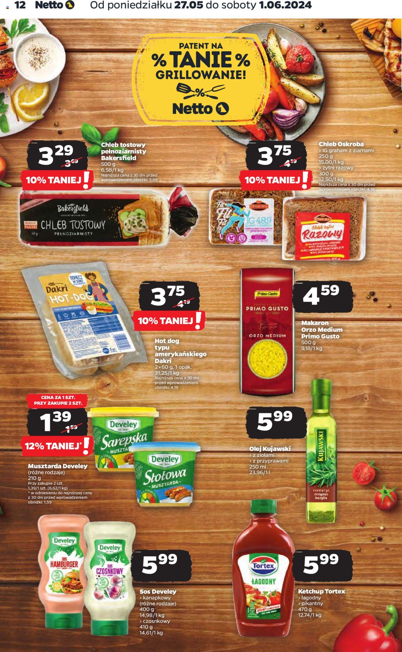 NETTO Gazetka spożywcza ważna od 27.05.2024 do 01.06.2024 strona 12
