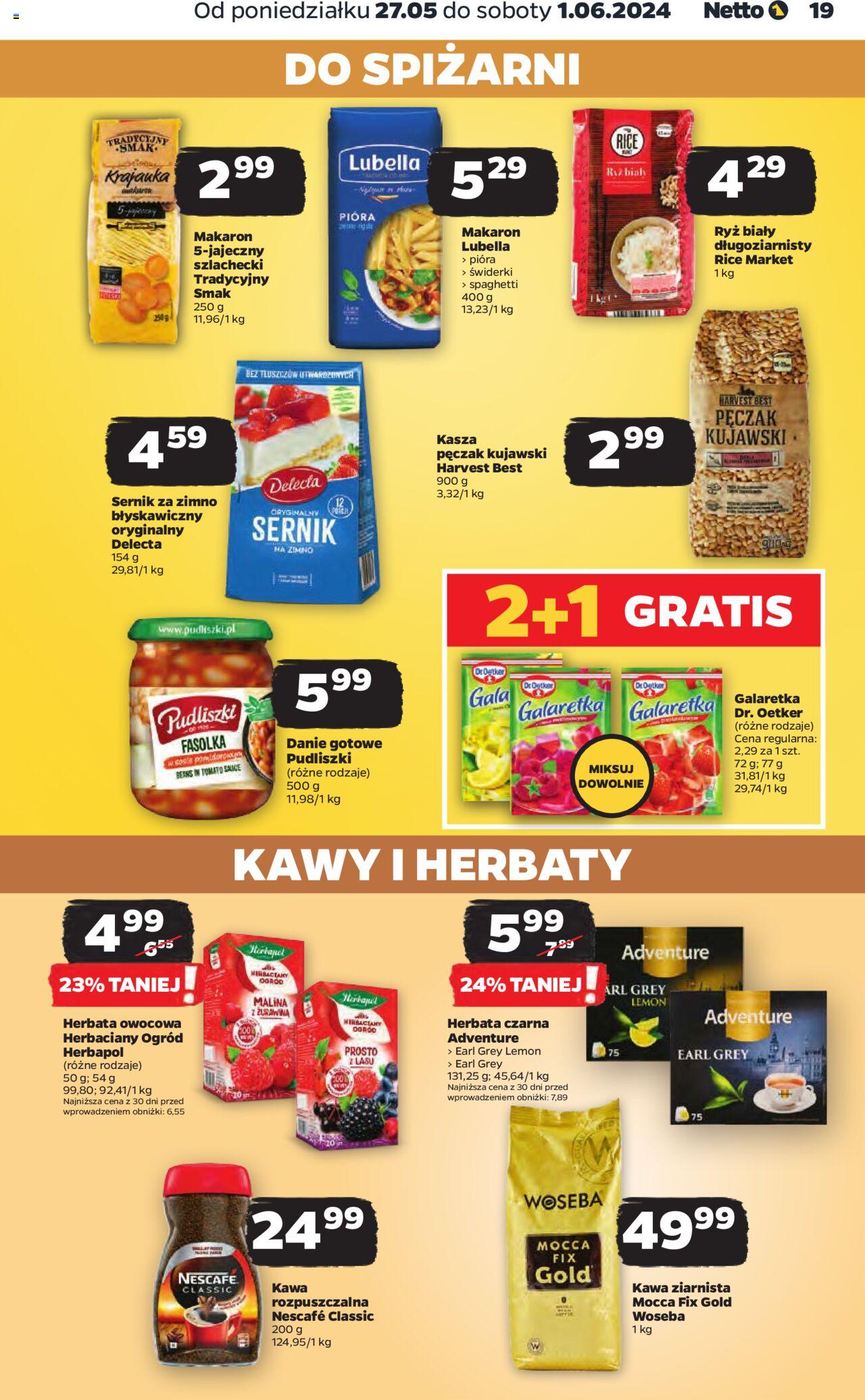 NETTO Gazetka spożywcza ważna od 27.05.2024 do 01.06.2024 strona 19