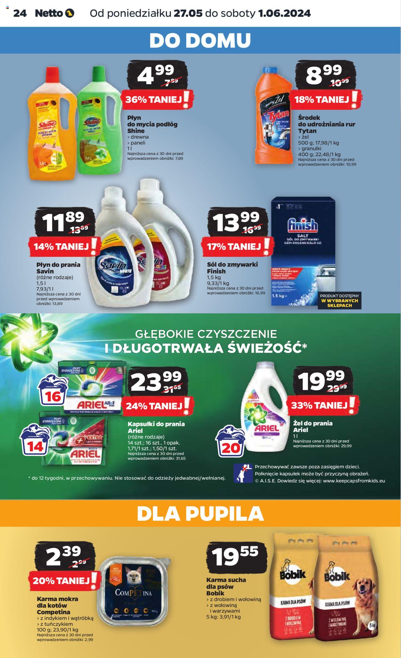 NETTO Gazetka spożywcza ważna od 27.05.2024 do 01.06.2024 strona 24