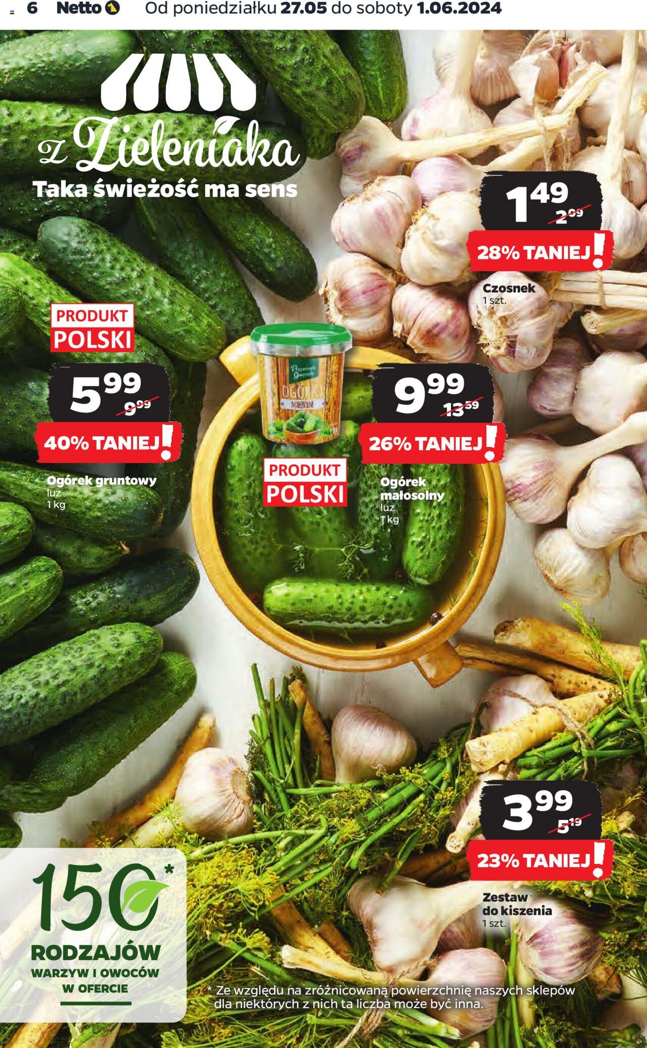 NETTO Gazetka spożywcza ważna od 27.05.2024 do 01.06.2024 strona 6