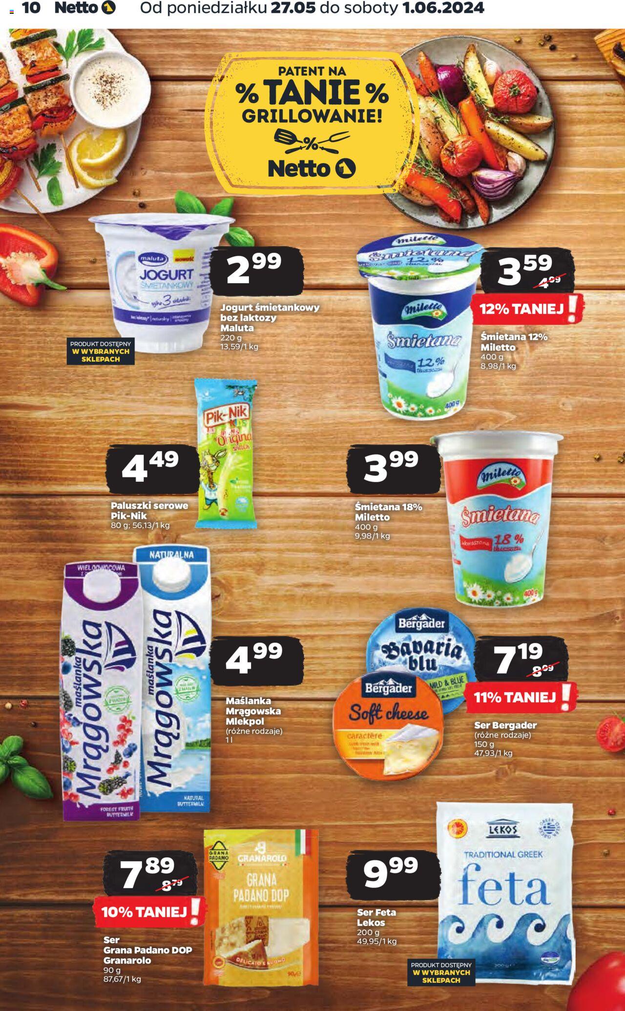 NETTO Gazetka spożywcza ważna od 27.05.2024 do 01.06.2024 strona 10