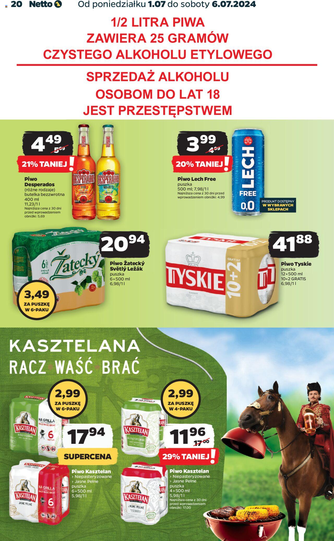NETTO Gazetka ważna od 01.07.2024 do 06.07.2024 strona 18