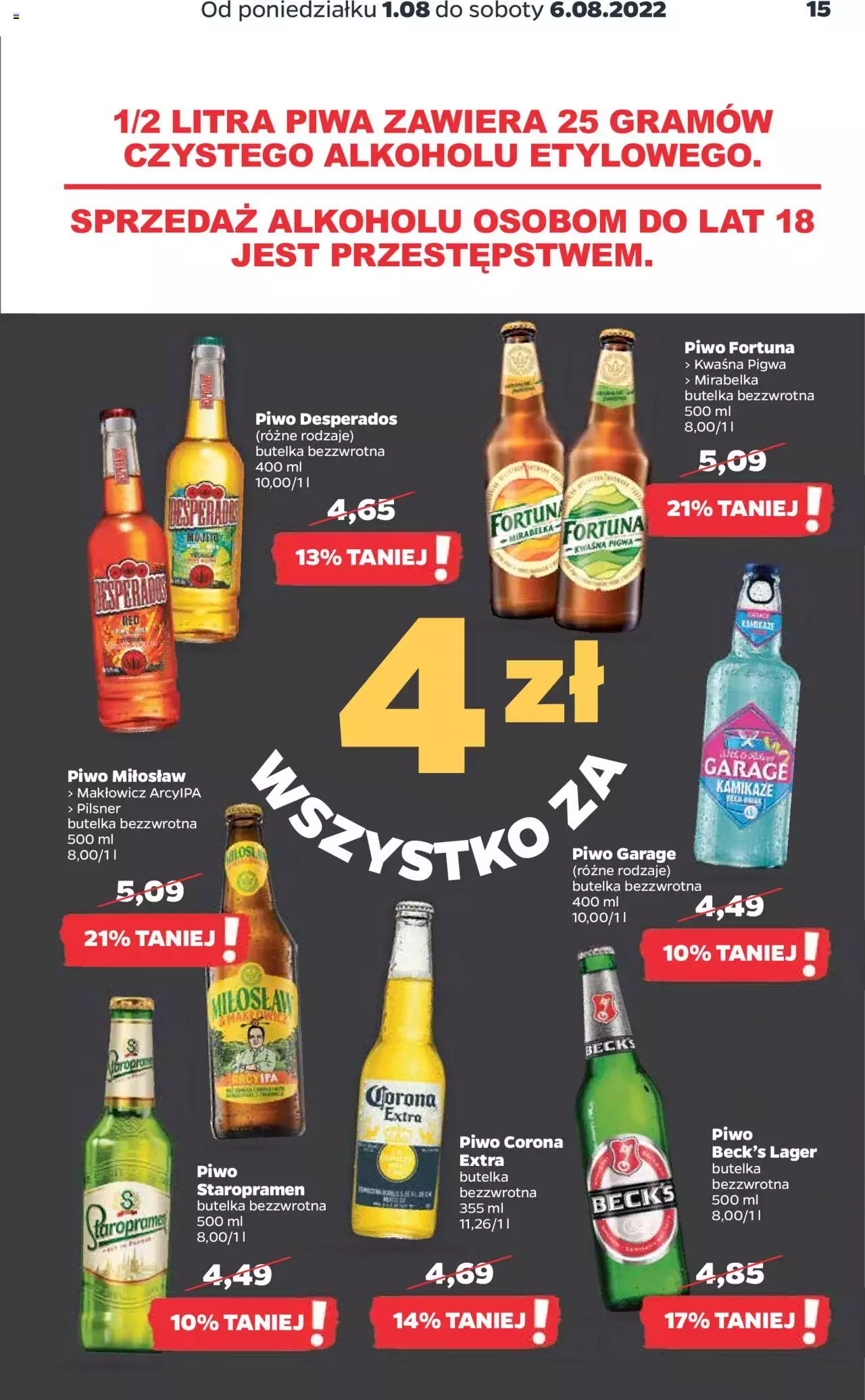 Netto gazetka ważna od 01.08.2022 do 06.08.2022 strona 15