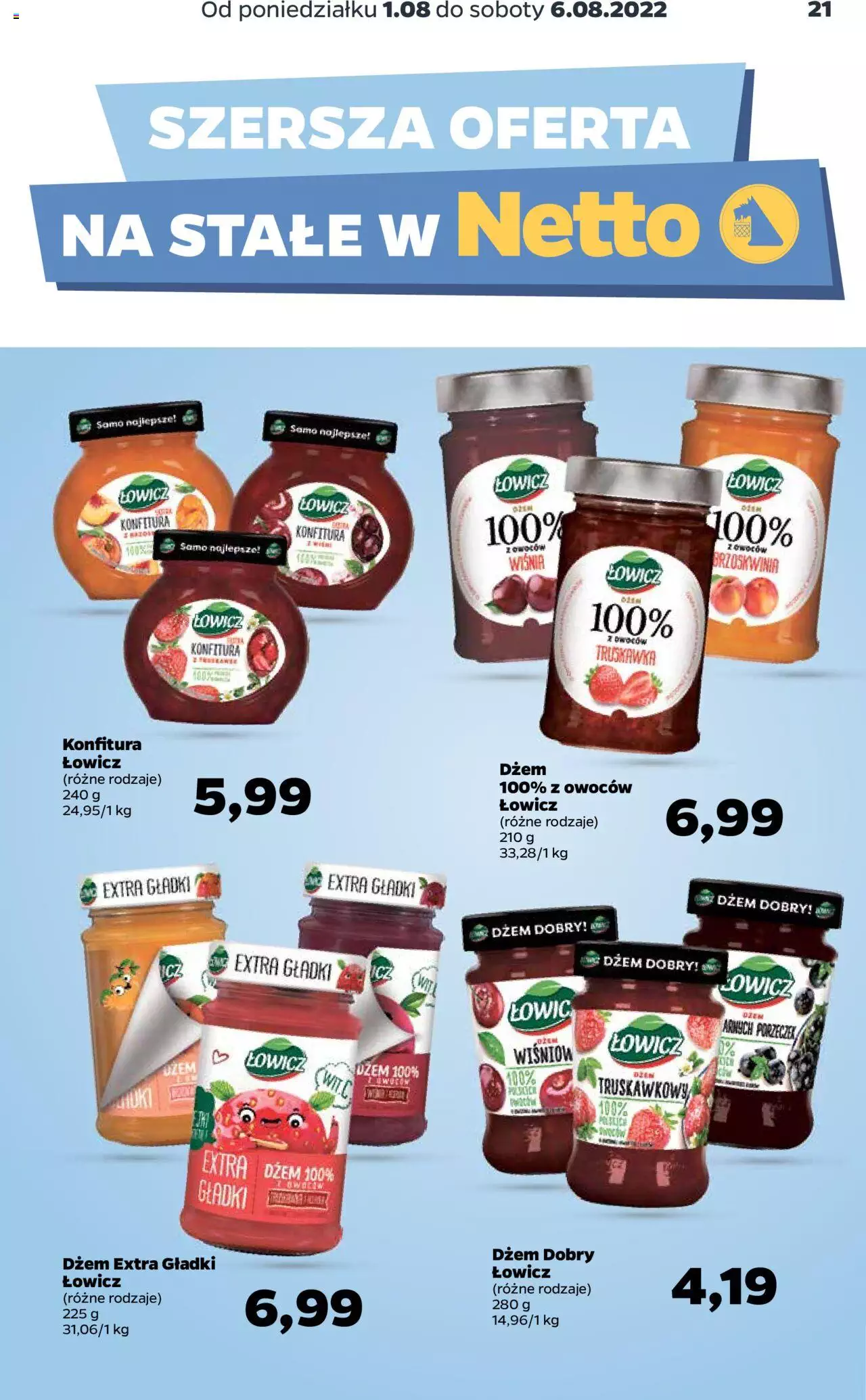 Netto gazetka ważna od 01.08.2022 do 06.08.2022 strona 21
