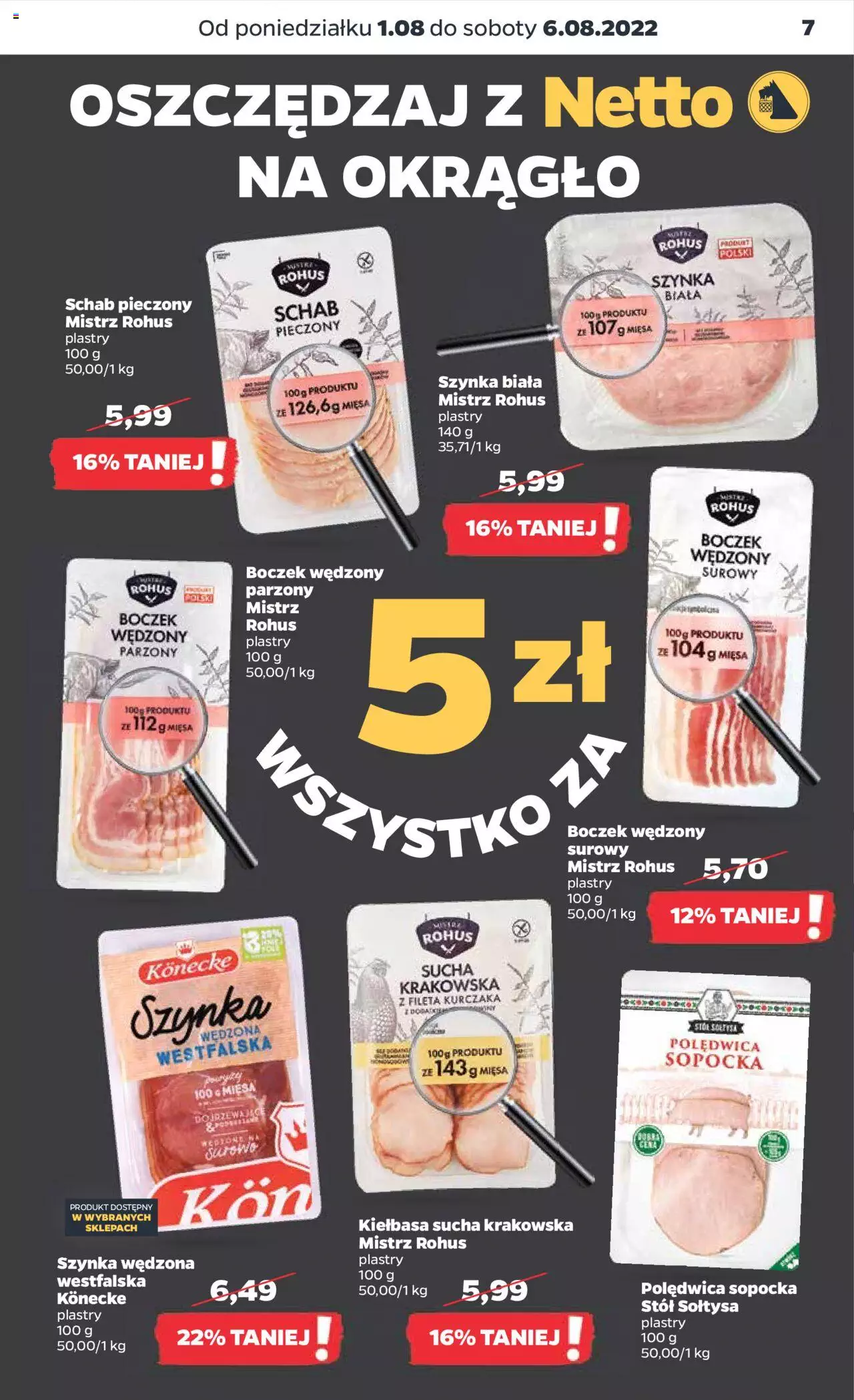 Netto gazetka ważna od 01.08.2022 do 06.08.2022 strona 7