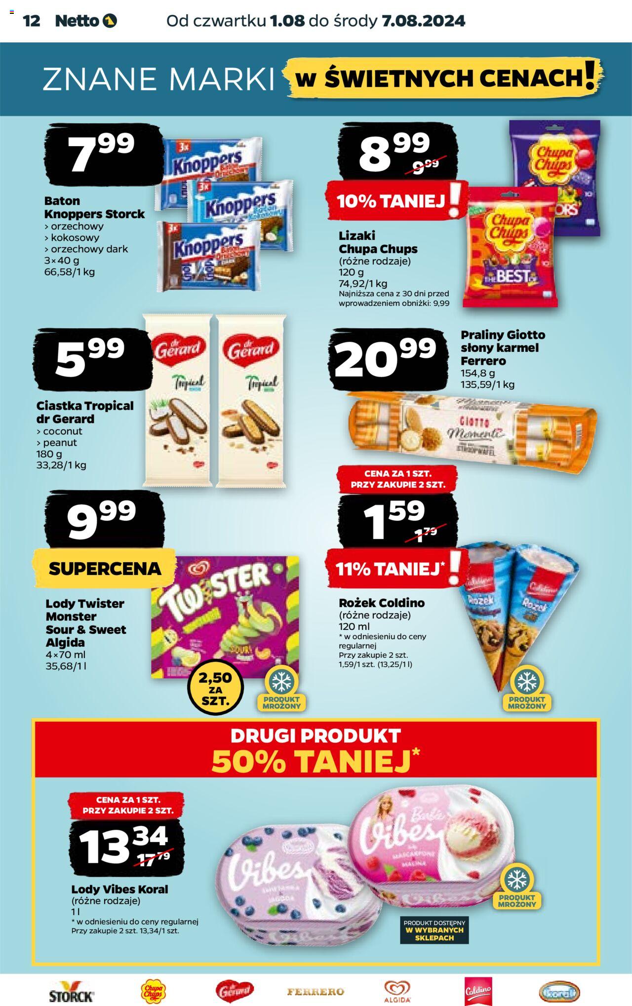 NETTO Gazetka ważna od  01.08.2024 do 07.08.2024 strona 12