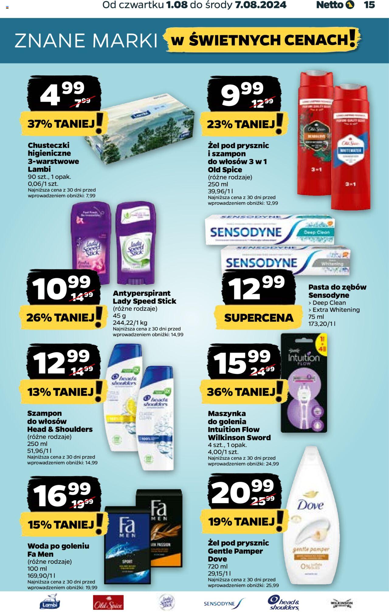 NETTO Gazetka ważna od  01.08.2024 do 07.08.2024 strona 15