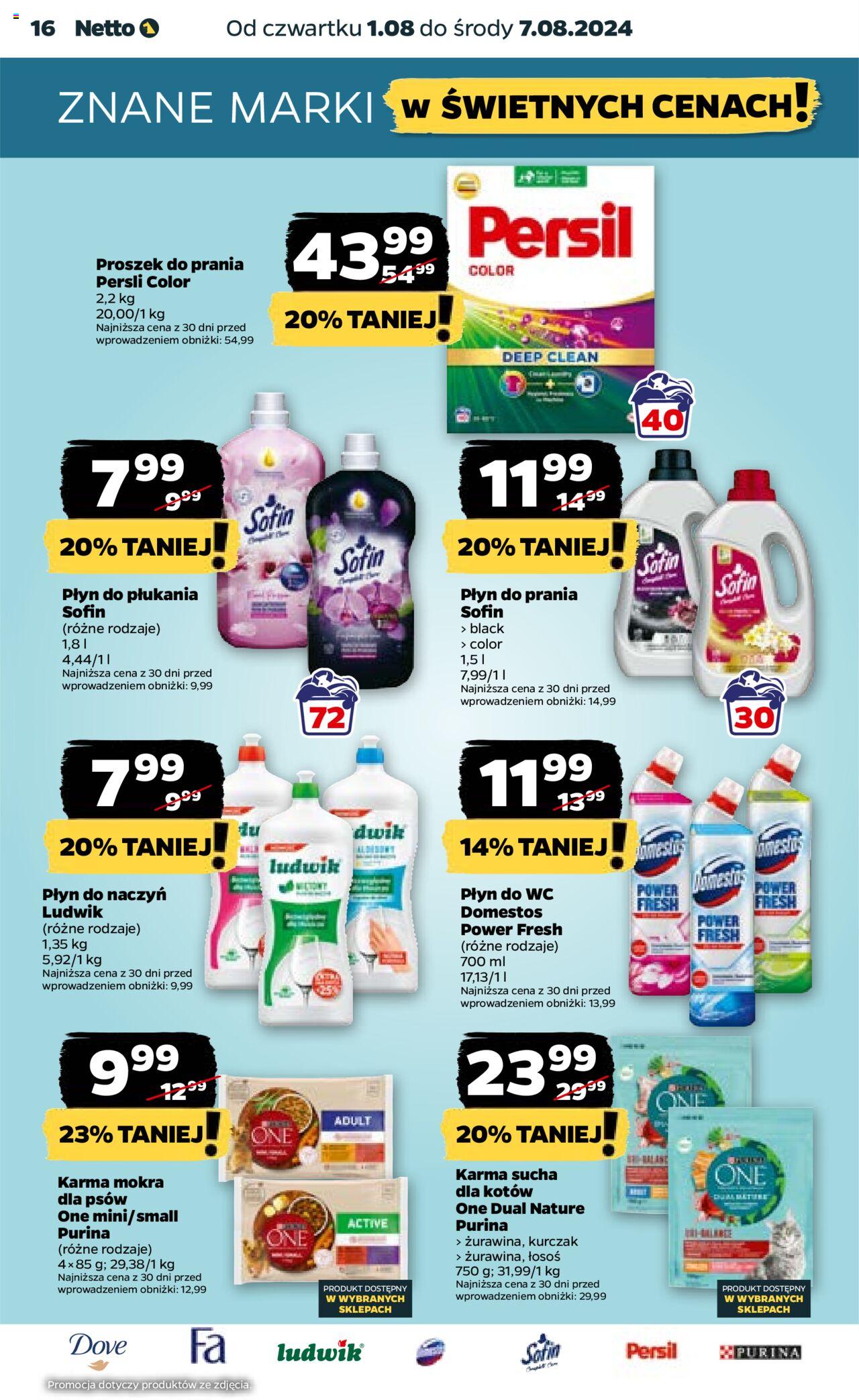 NETTO Gazetka ważna od  01.08.2024 do 07.08.2024 strona 16
