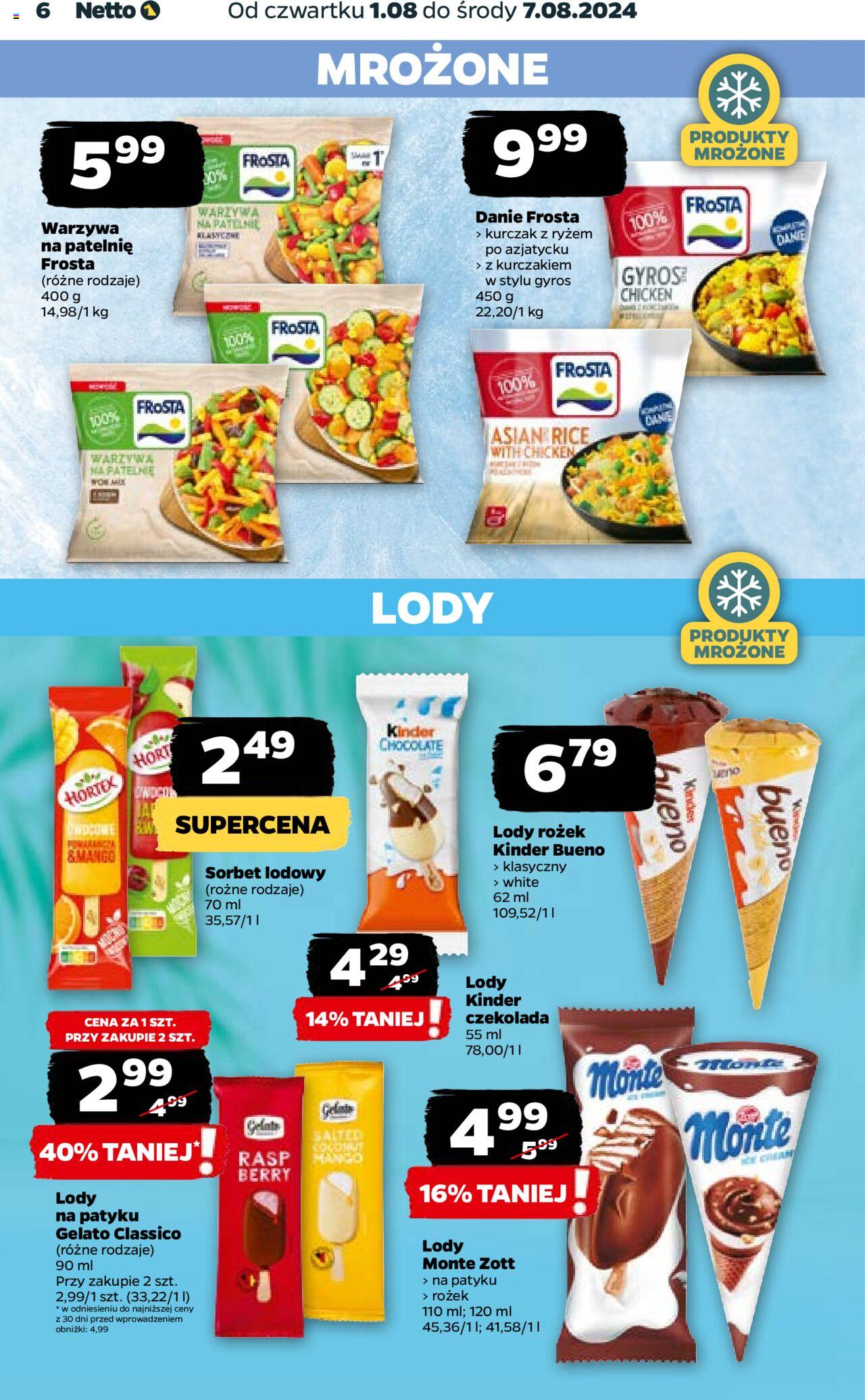 NETTO Gazetka ważna od  01.08.2024 do 07.08.2024 strona 6