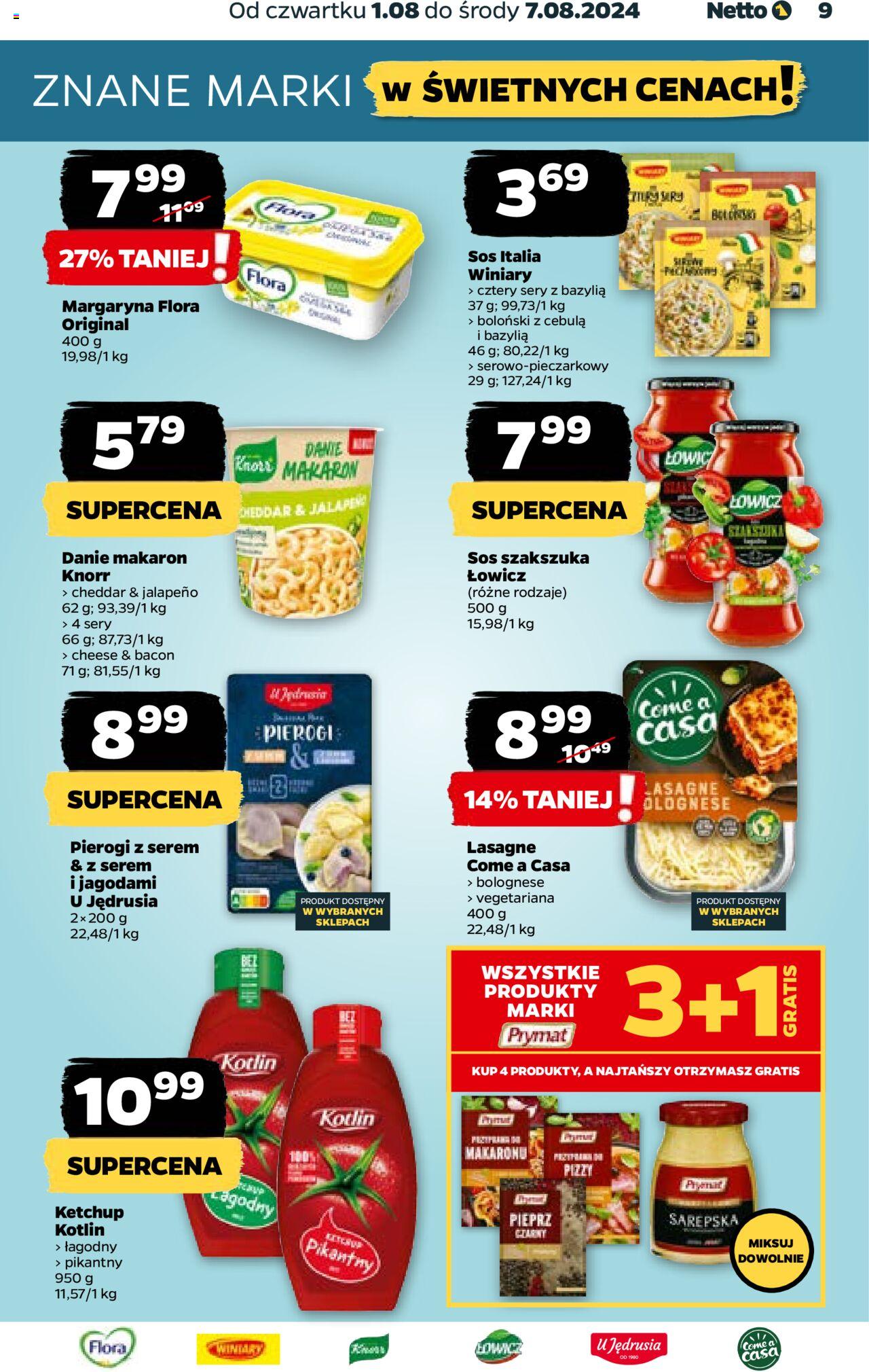 NETTO Gazetka ważna od  01.08.2024 do 07.08.2024 strona 9