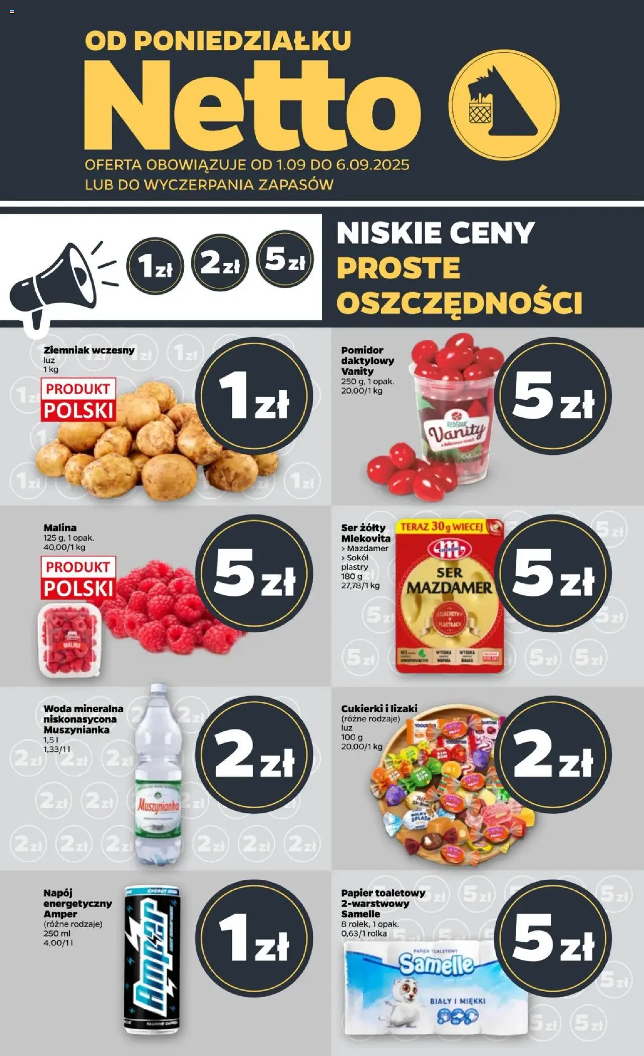 NETTO Gazetka ważna od 01.09.2025 do 06.09.2025 strona 1