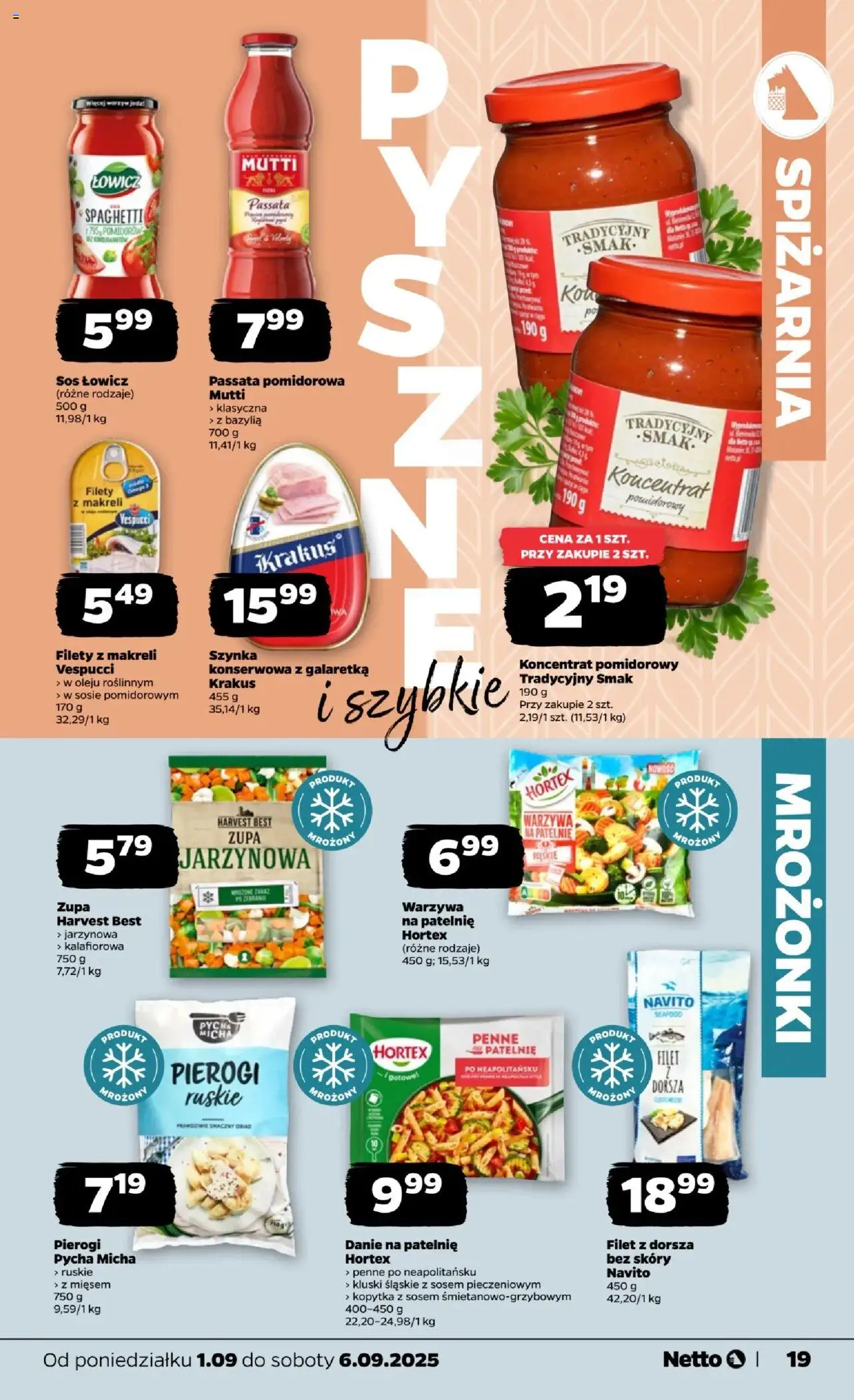 NETTO Gazetka ważna od 01.09.2025 do 06.09.2025 strona 19