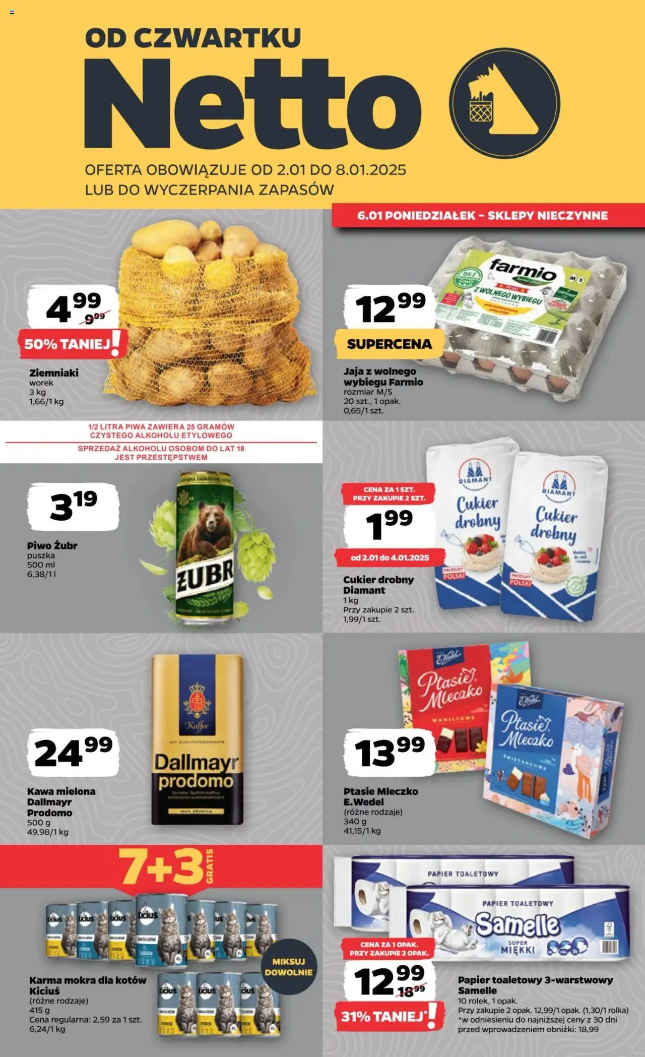 NETTO Gazetka ważna  od 02.01.2025 do 08.01.2025 strona 1