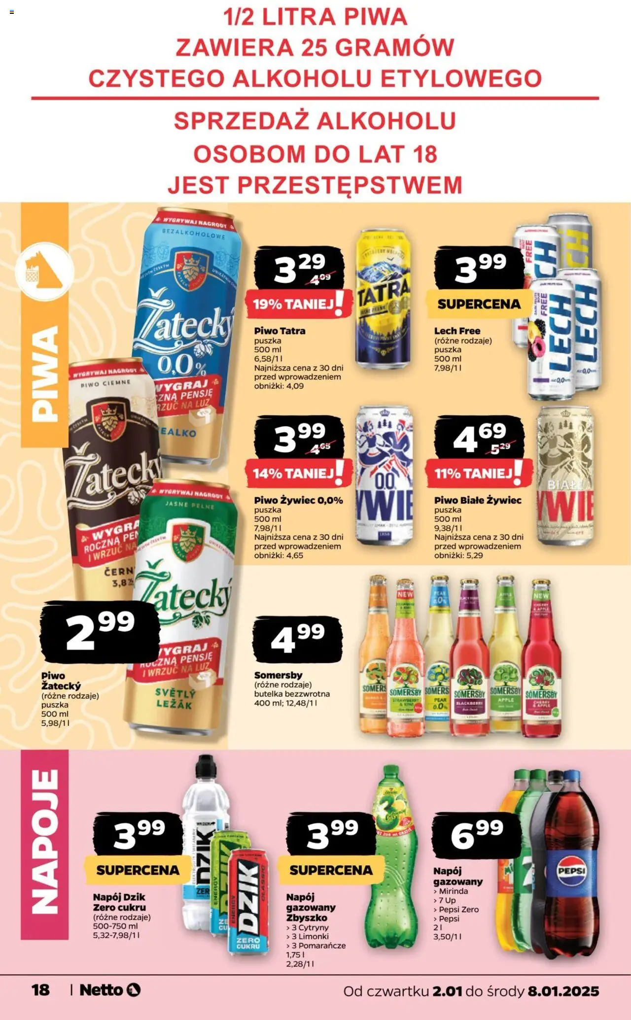 NETTO Gazetka ważna  od 02.01.2025 do 08.01.2025 strona 18