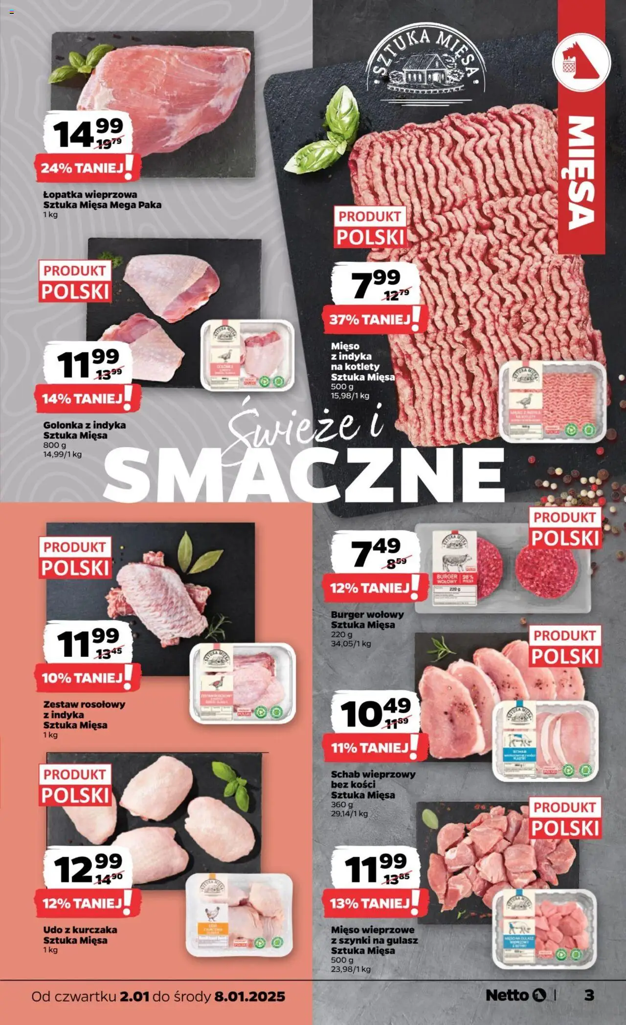 NETTO Gazetka ważna  od 02.01.2025 do 08.01.2025 strona 3