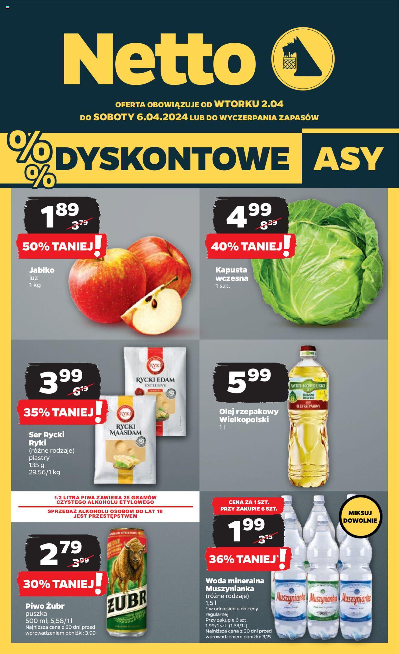 NETTO Gazetka ważna od 02.04.2024 do 06.04.2024 strona 1