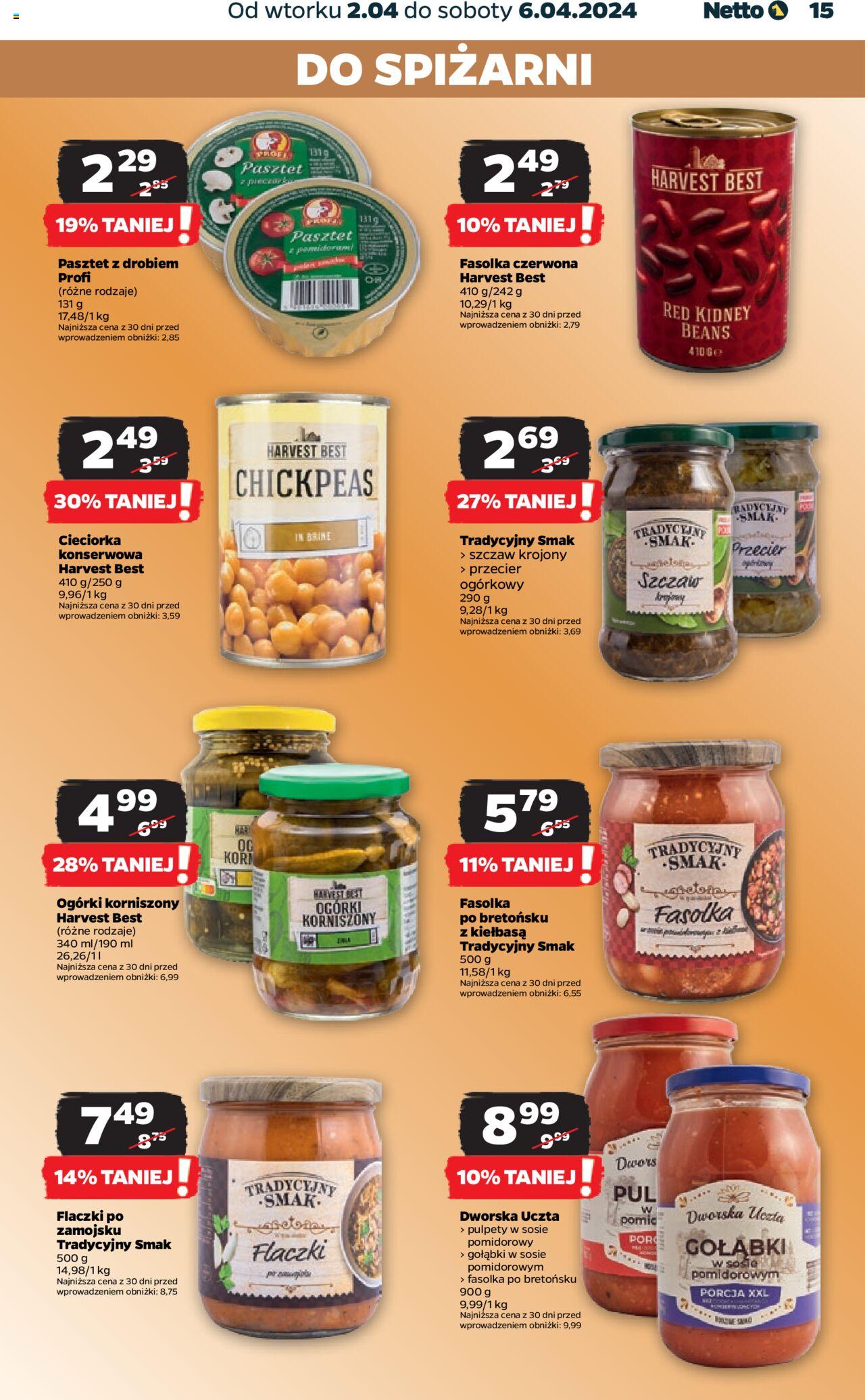 NETTO Gazetka ważna od 02.04.2024 do 06.04.2024 strona 15
