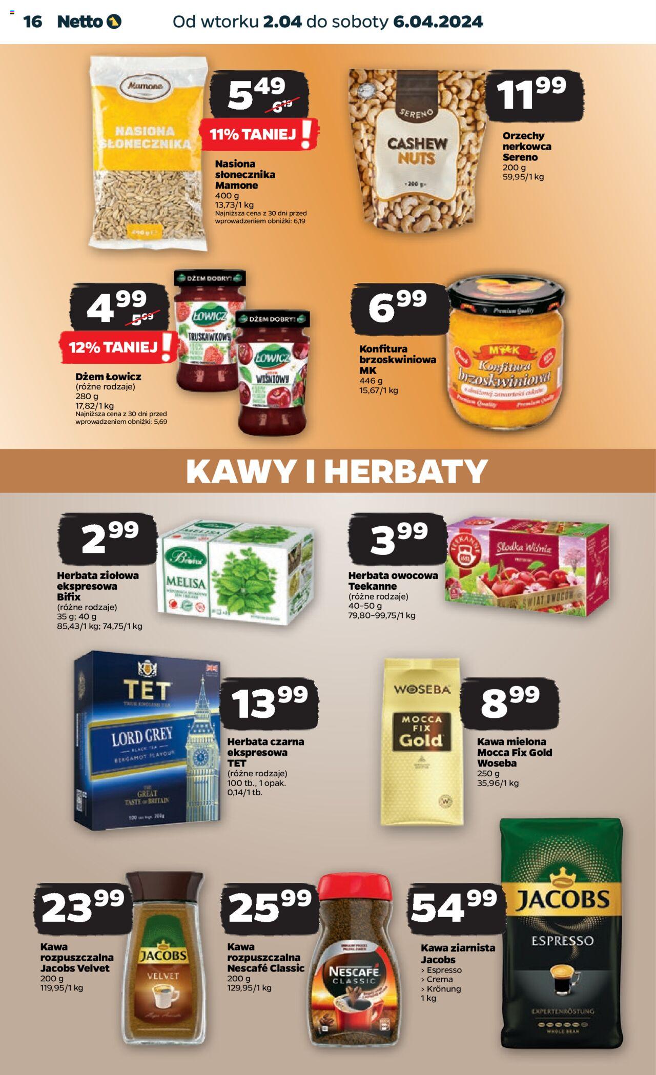 NETTO Gazetka ważna od 02.04.2024 do 06.04.2024 strona 16