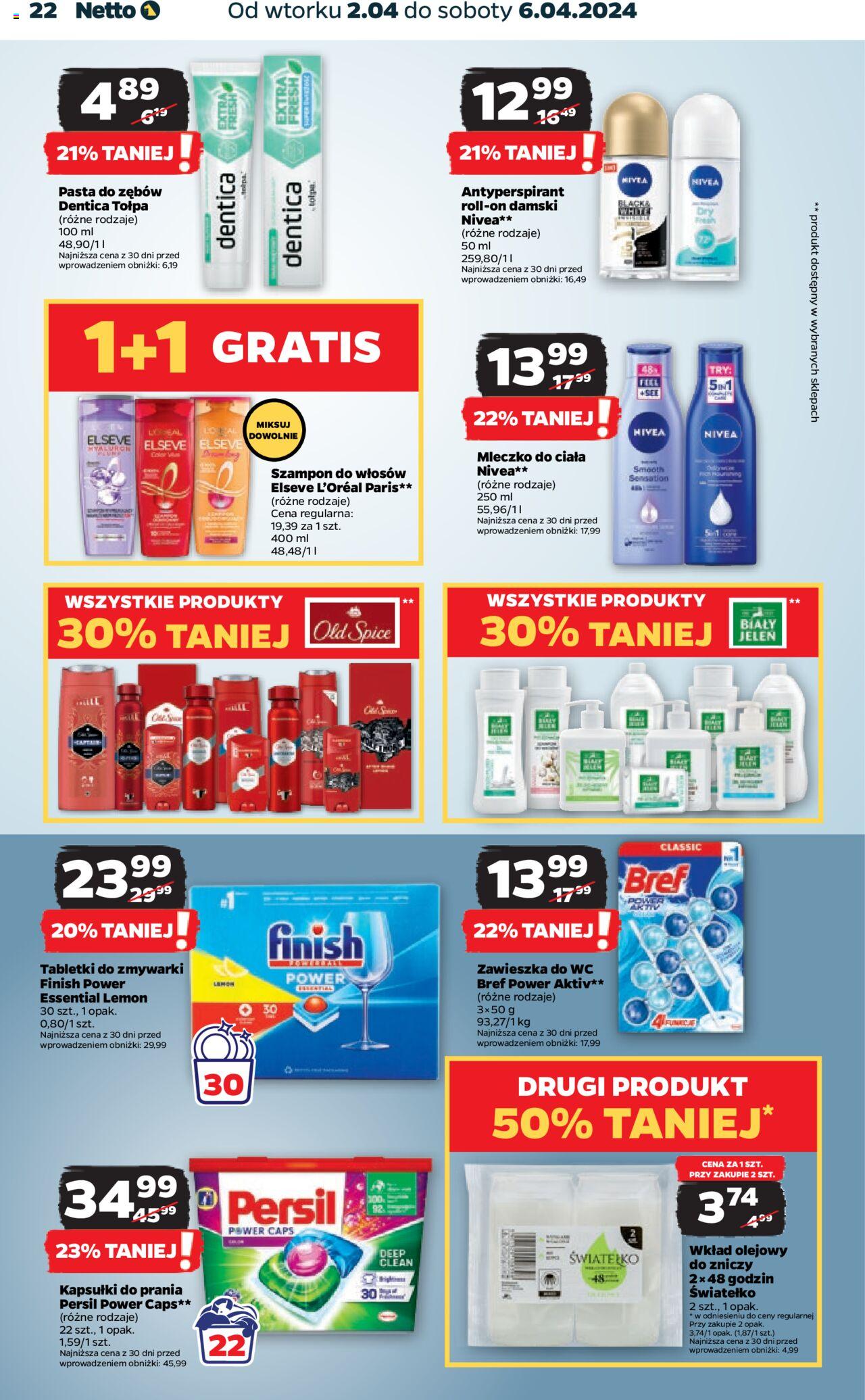 NETTO Gazetka ważna od 02.04.2024 do 06.04.2024 strona 22