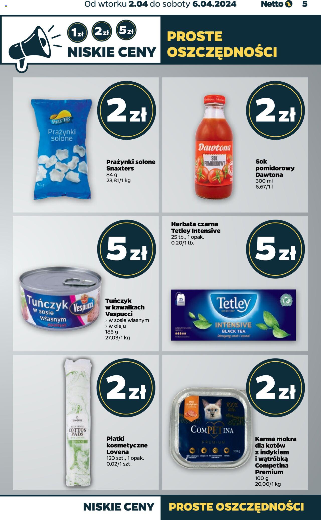 NETTO Gazetka ważna od 02.04.2024 do 06.04.2024 strona 5