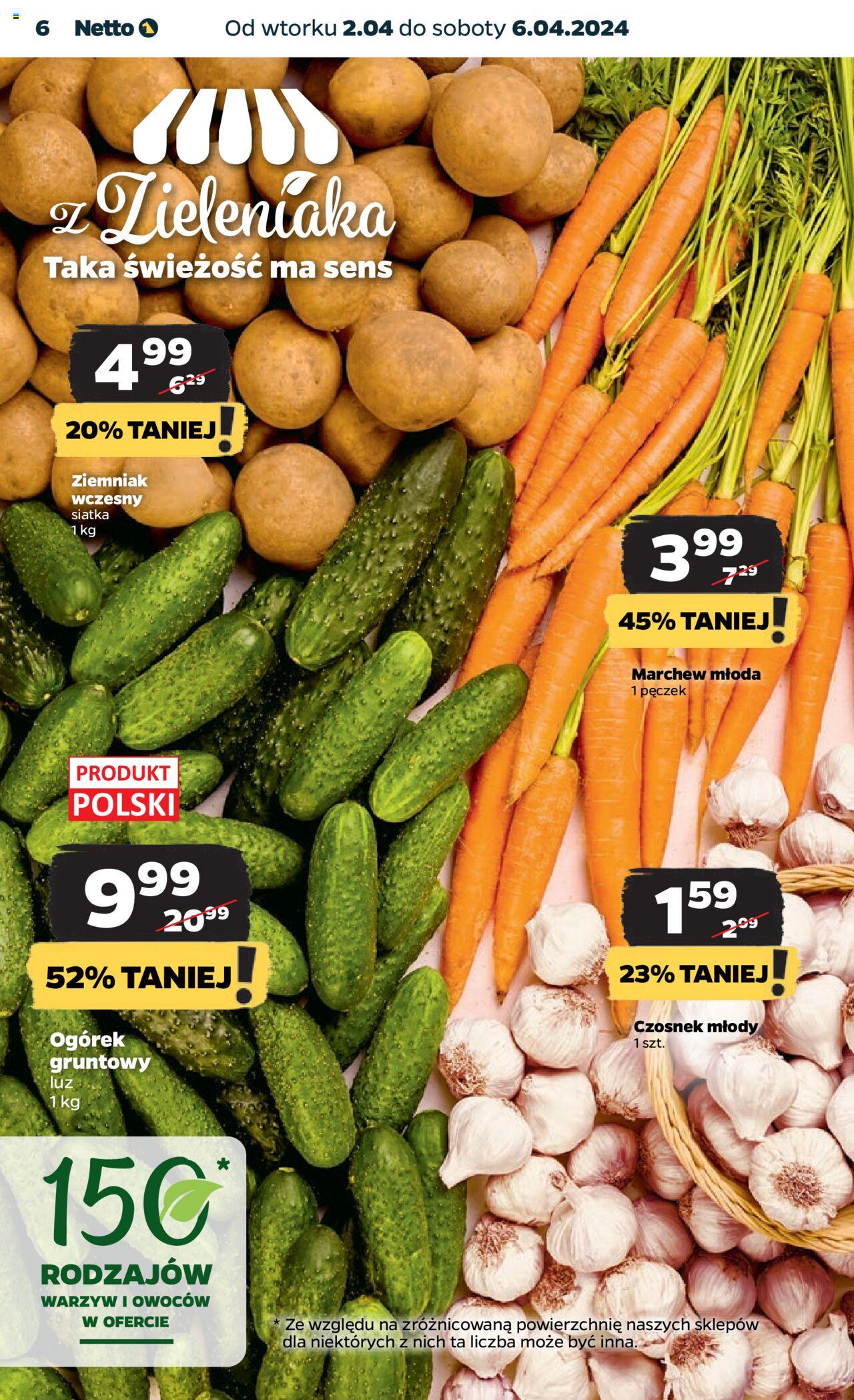 NETTO Gazetka ważna od 02.04.2024 do 06.04.2024 strona 6