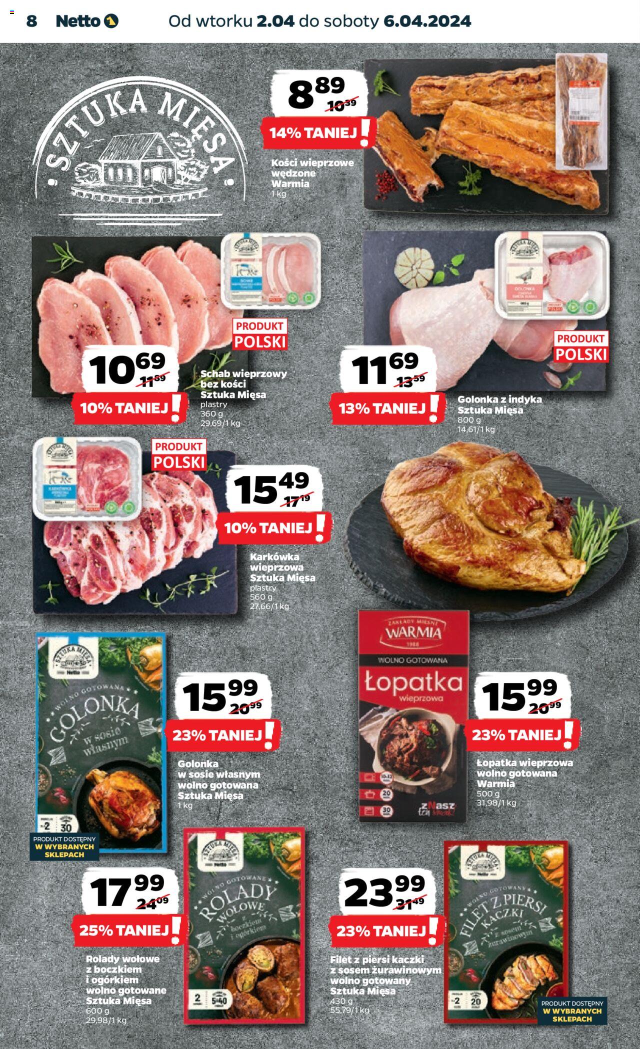 NETTO Gazetka ważna od 02.04.2024 do 06.04.2024 strona 8