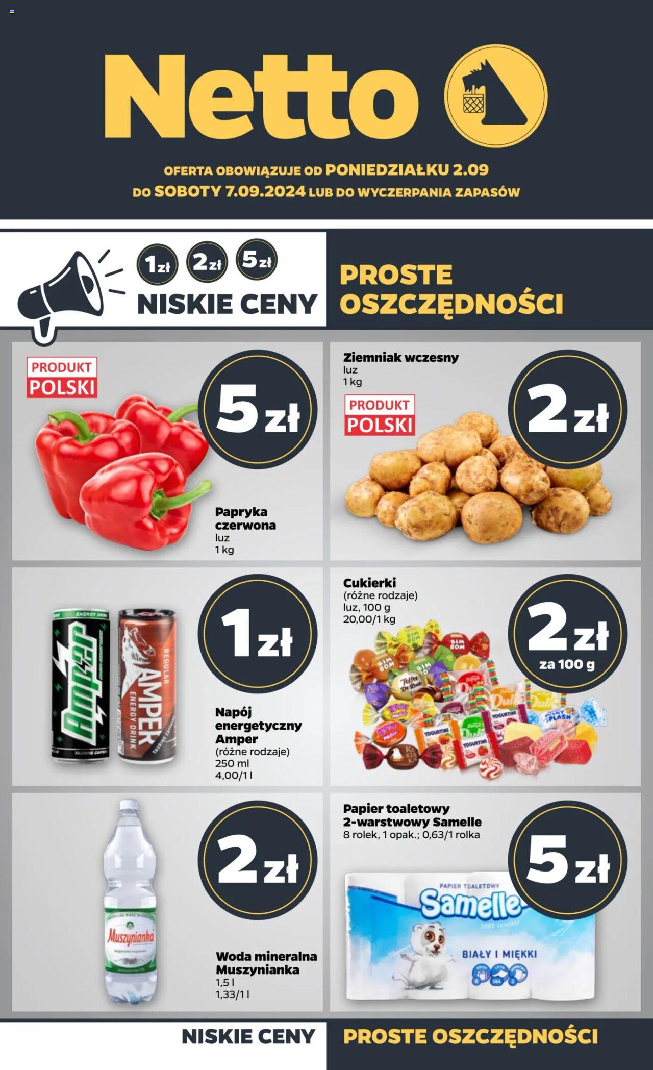NETTO Gazetka ważna od 02.09.2024 do 07.09.2024 strona 1