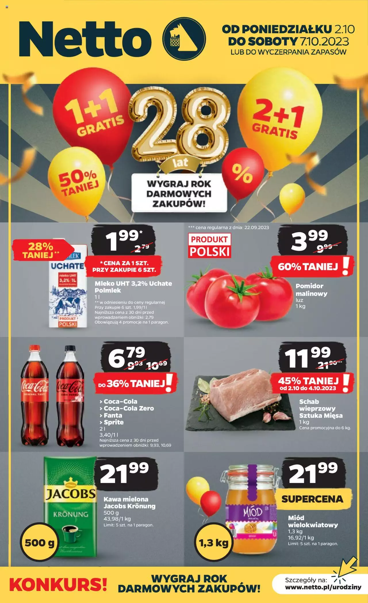 NETTO Gazetka ważna od 02.10.2023 do 07.10.2023 strona 1
