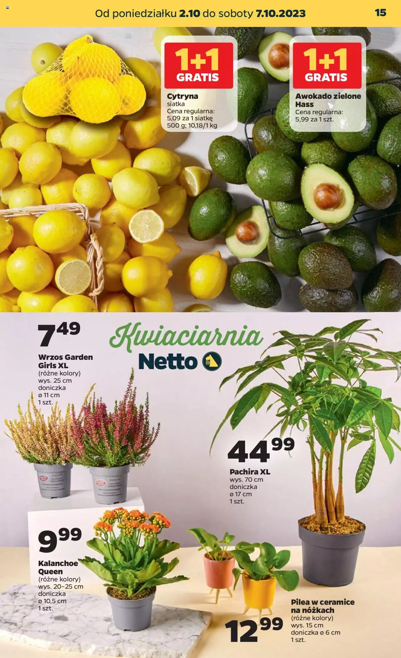 NETTO Gazetka ważna od 02.10.2023 do 07.10.2023 strona 15