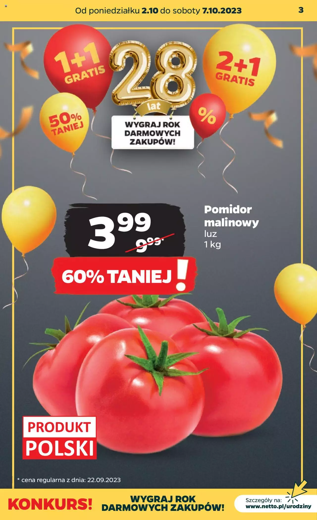 NETTO Gazetka ważna od 02.10.2023 do 07.10.2023 strona 3