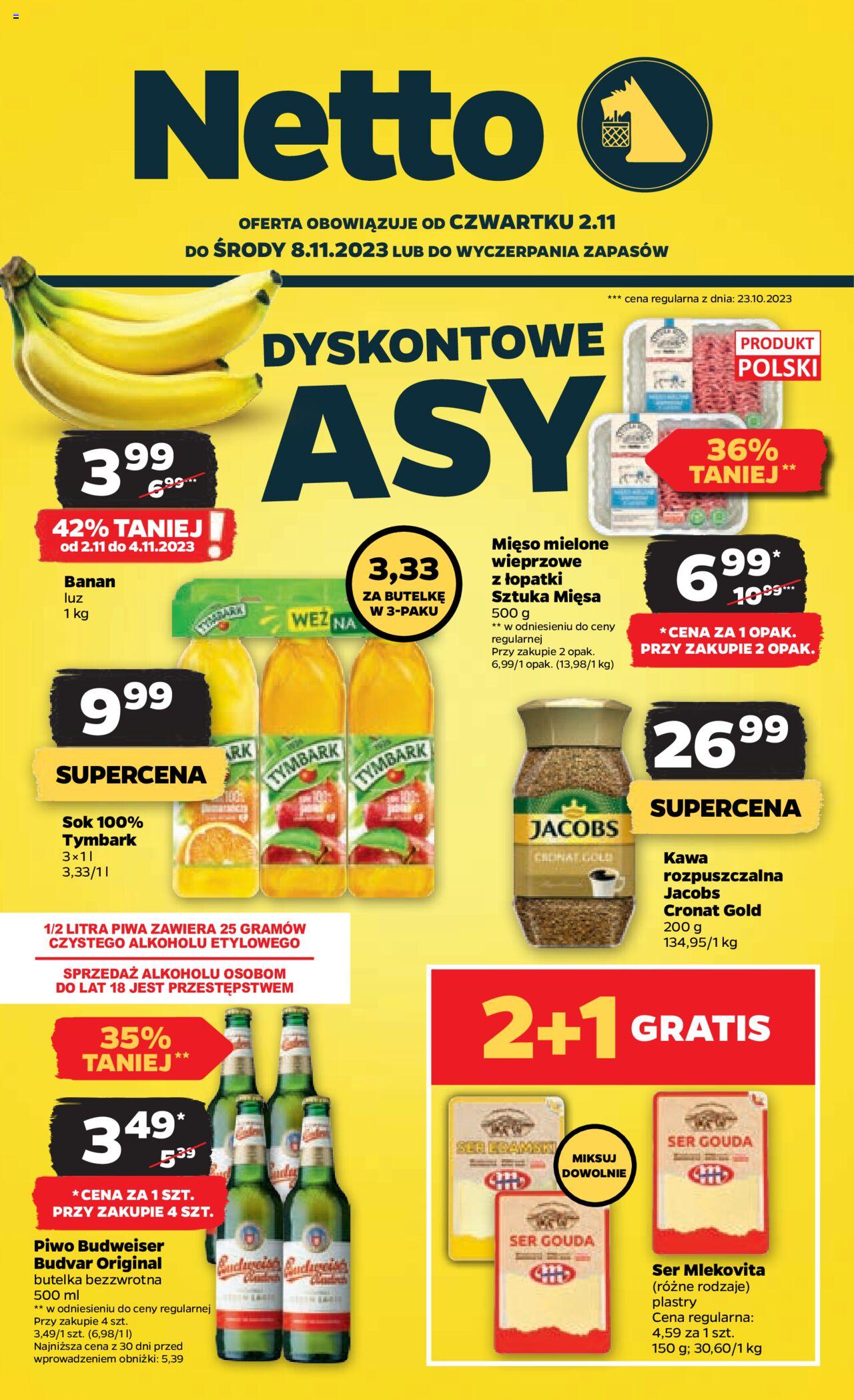 NETTO Gazetka ważna od 02.11.2023 do 08.11.2023 strona 1