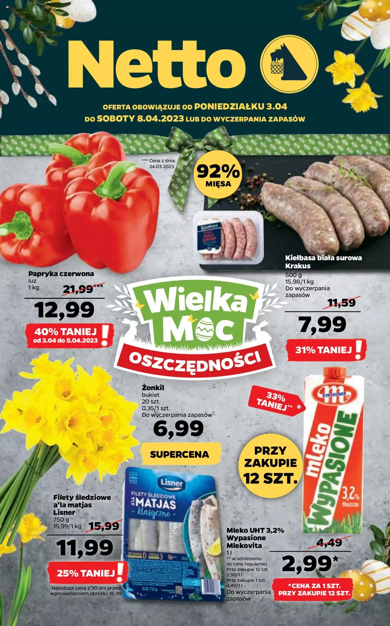 NETTO Gazetka ważna  od 03.04.2023 do 08.04.2023 strona 1