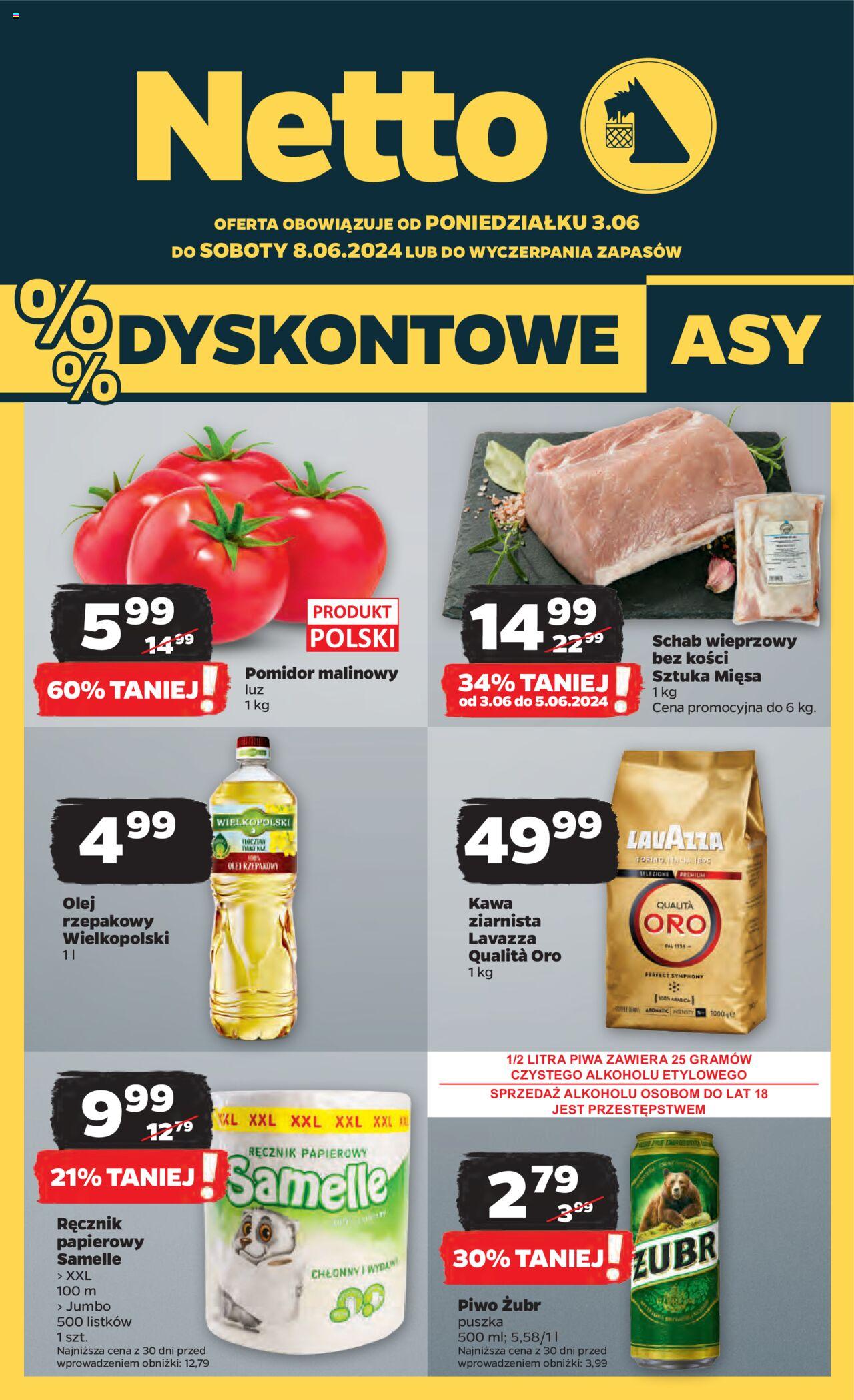 NETTO Gazetka ważna od 03.06.2024 do 08.06.2024 strona 1