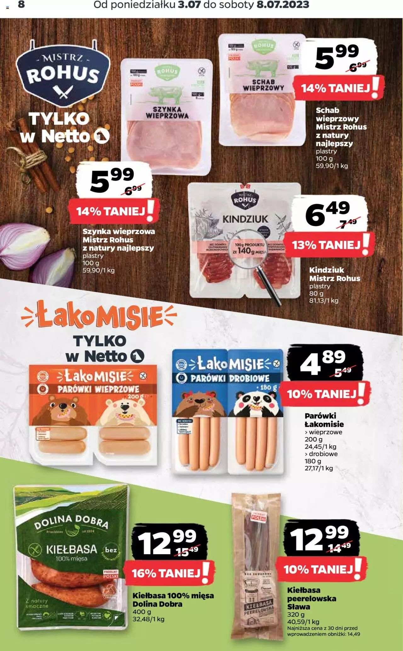 NETTO Gazetka ważna od 03.07.2023 do 08.07.2023 strona 8