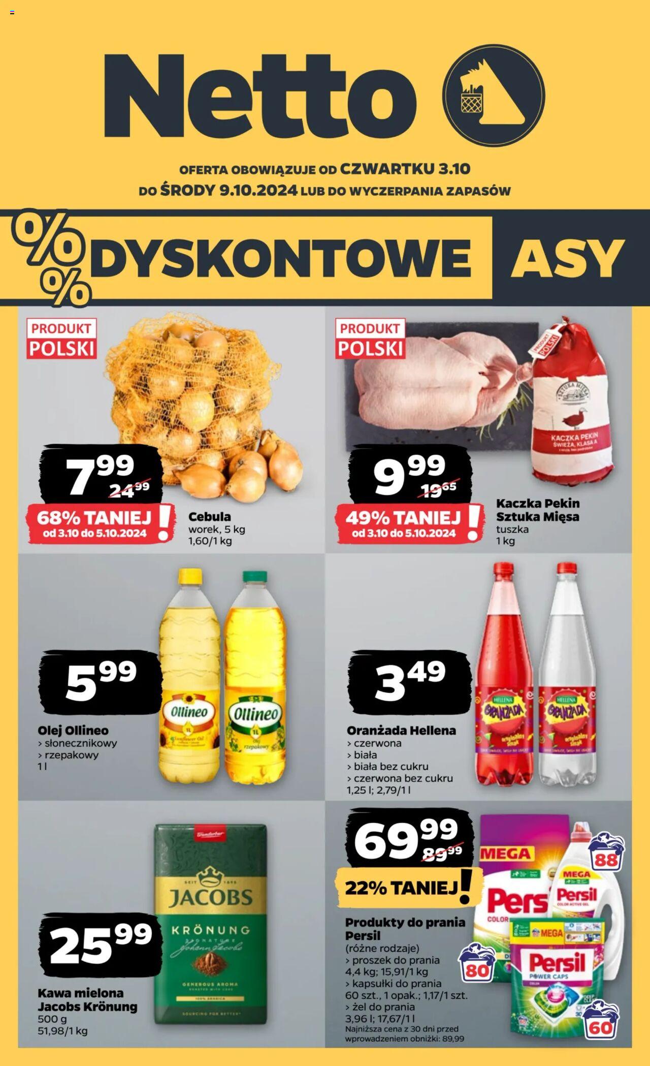NETTO Gazetka ważna od  03.10.2024 do 09.10.2024 strona 1