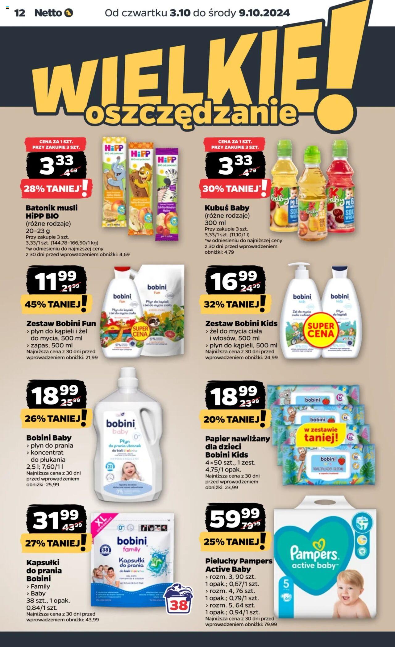 NETTO Gazetka ważna od  03.10.2024 do 09.10.2024 strona 12