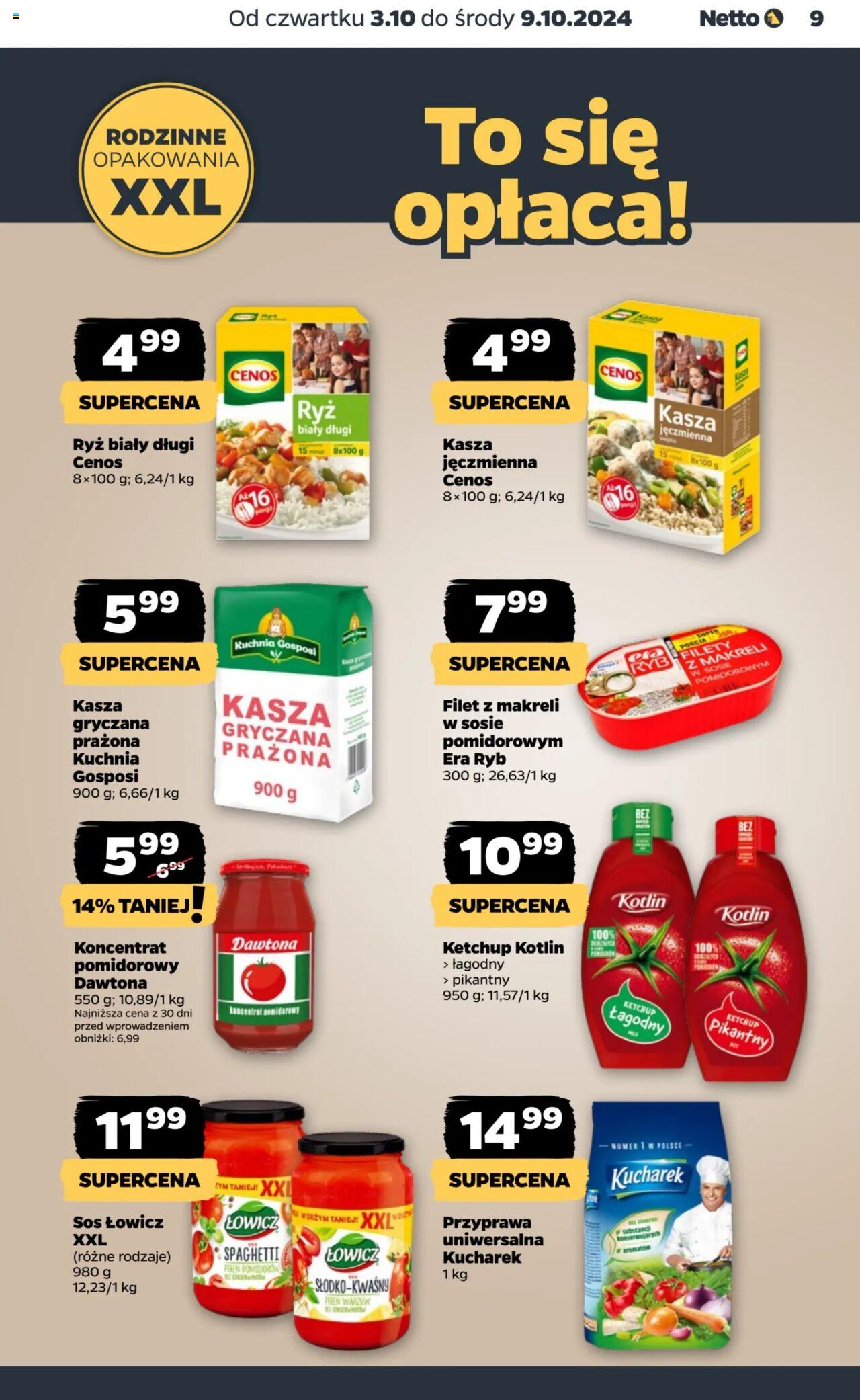 NETTO Gazetka ważna od  03.10.2024 do 09.10.2024 strona 9