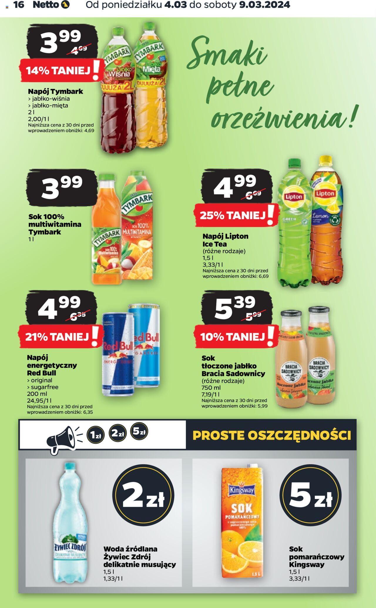 NETTO Gazetka ważna od 04.03.2024 do 09.03.2024 strona 16